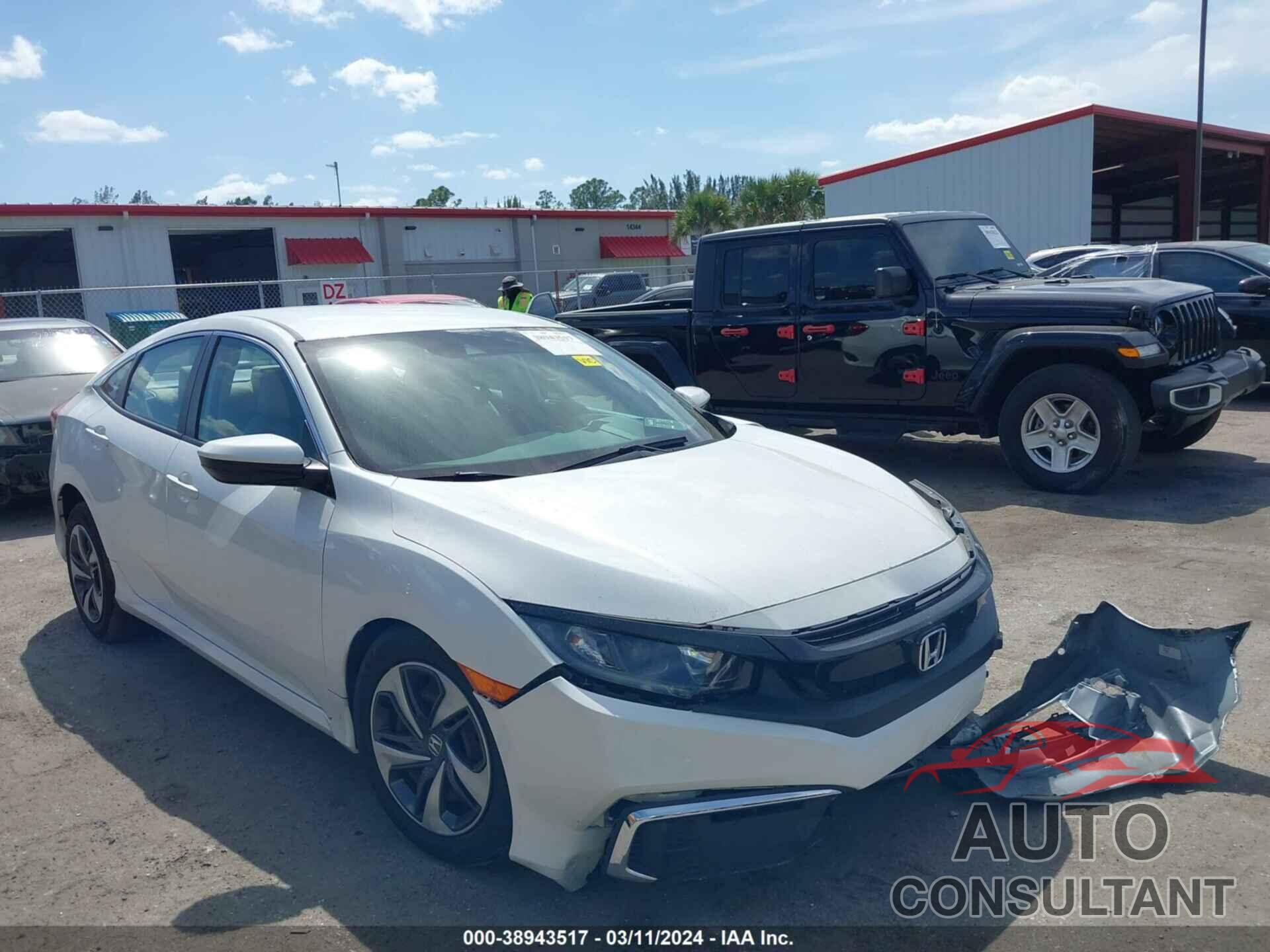 HONDA CIVIC 2020 - 19XFC2F67LE017835