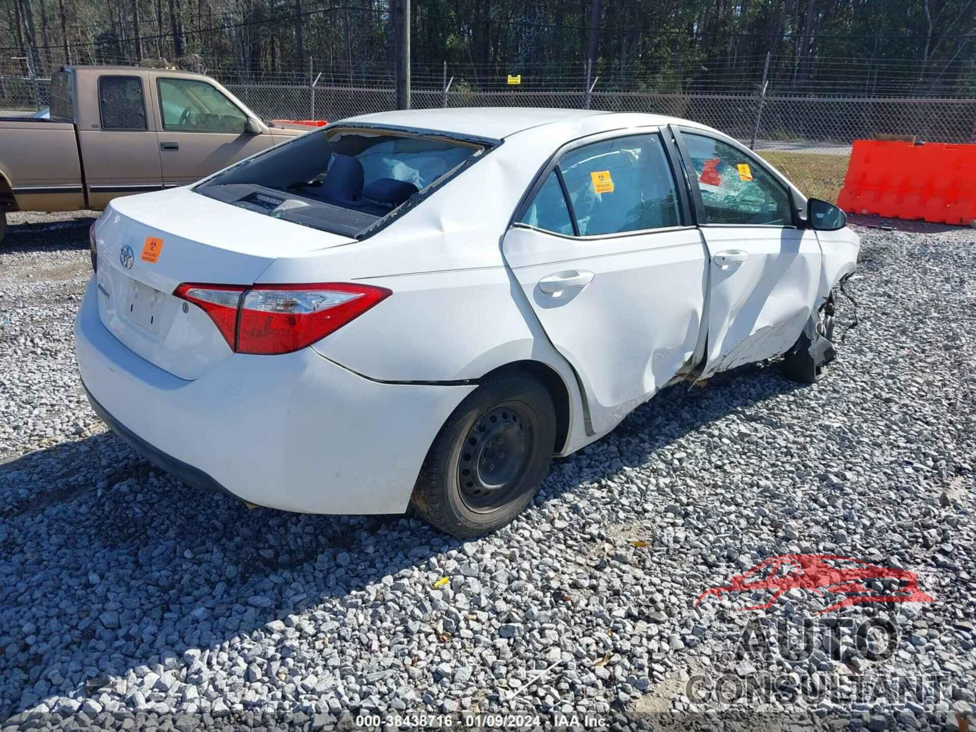 TOYOTA COROLLA 2016 - 2T1BURHE8GC635470