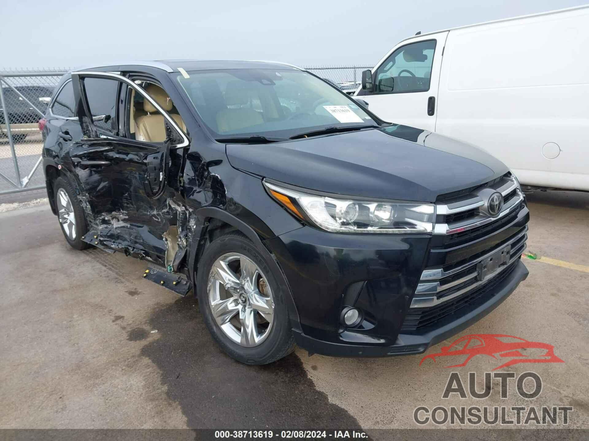 TOYOTA HIGHLANDER 2018 - 5TDYZRFH8JS251292