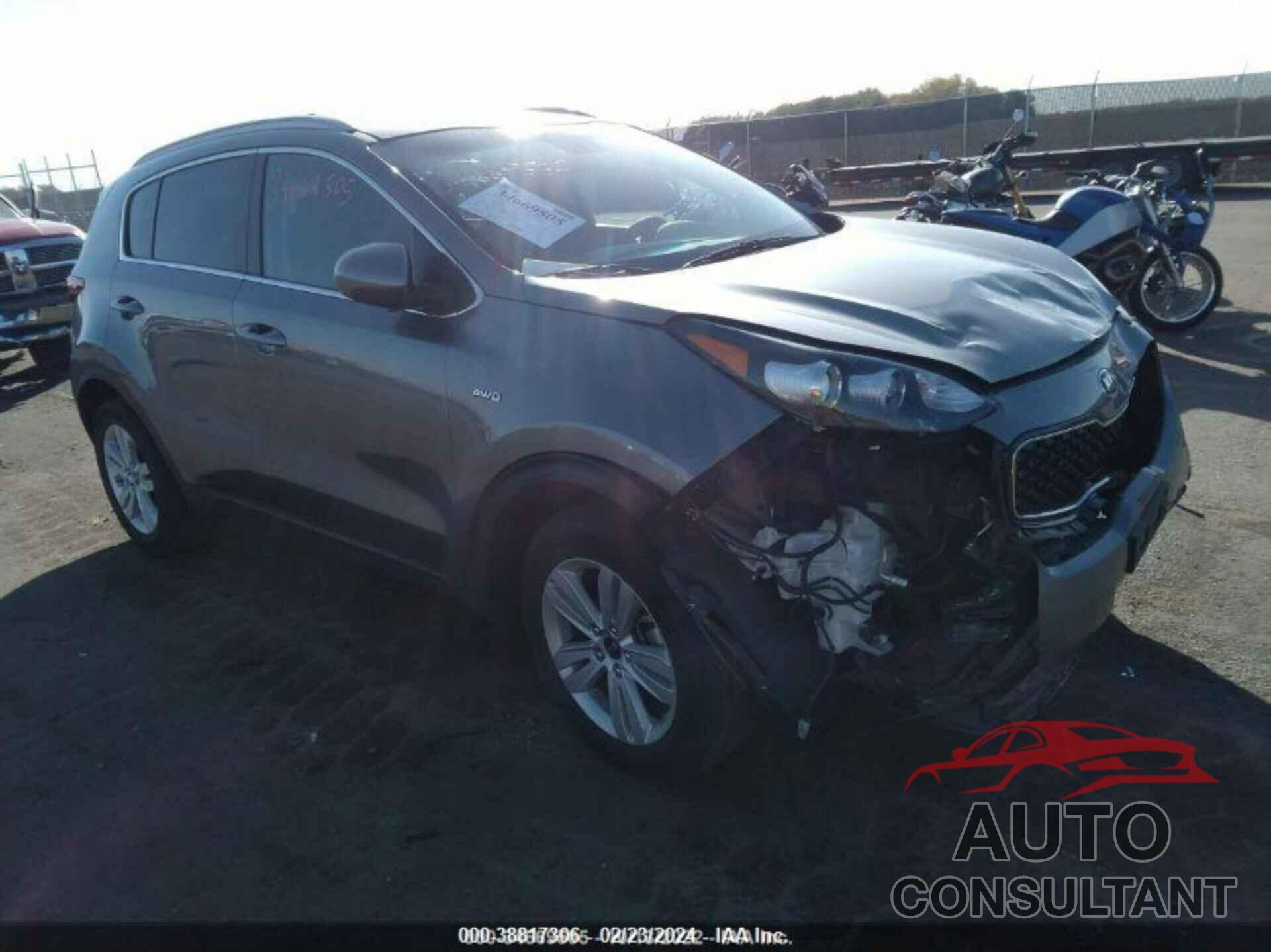 KIA SPORTAGE 2017 - KNDPMCAC8H7150664