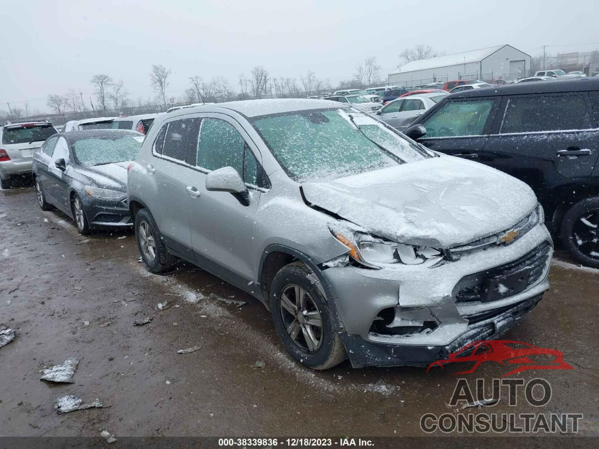 CHEVROLET TRAX 2019 - 3GNCJKSB5KL314244