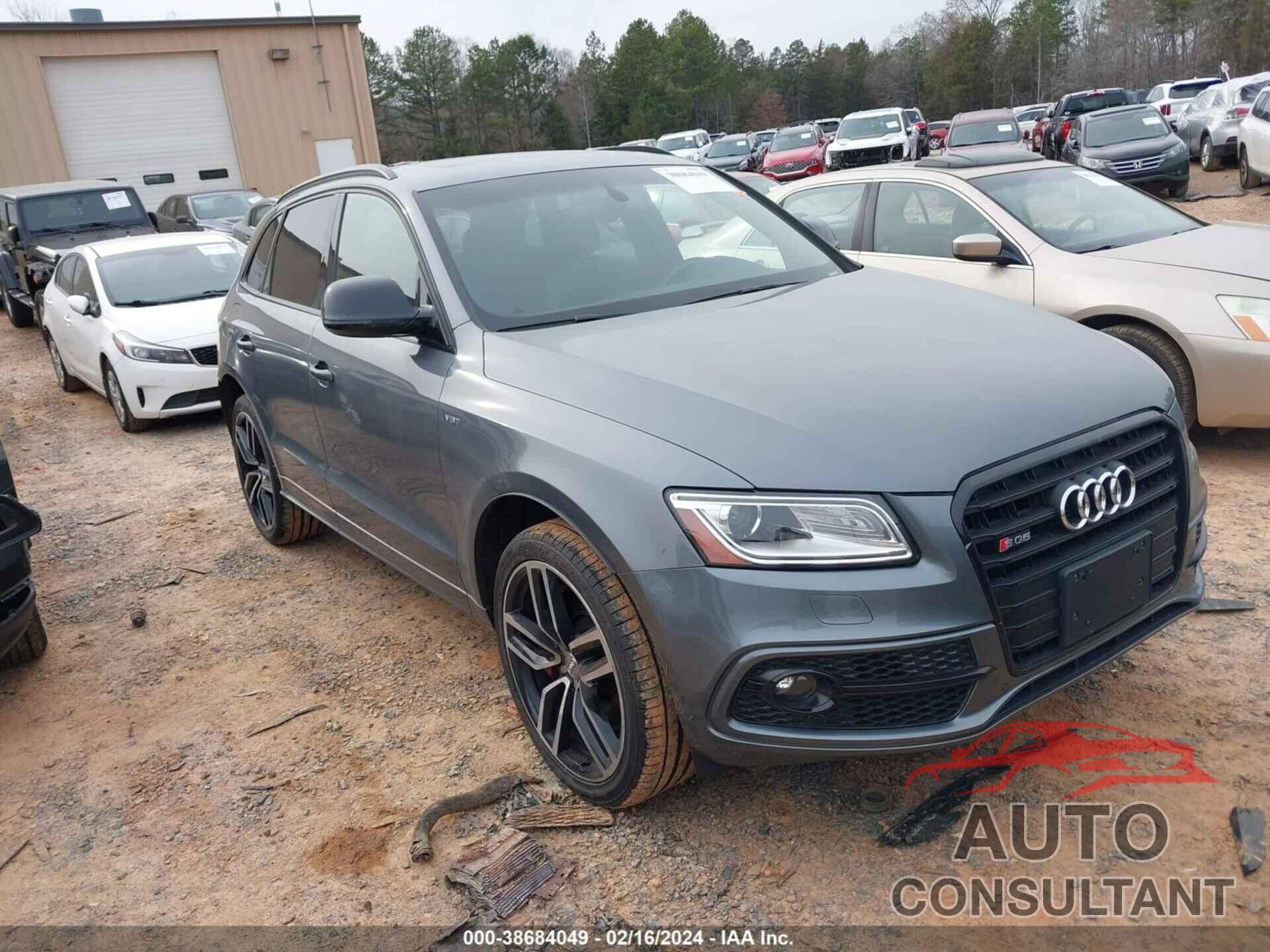 AUDI SQ5 2017 - WA1CCAFPXHA016091