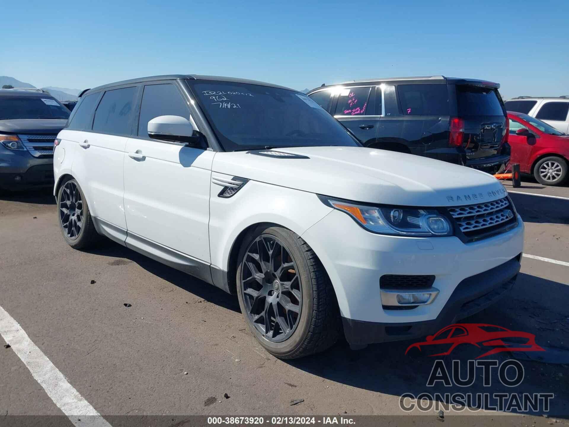 LAND ROVER RANGE ROVER SPORT 2017 - SALWR2FK5HA667424