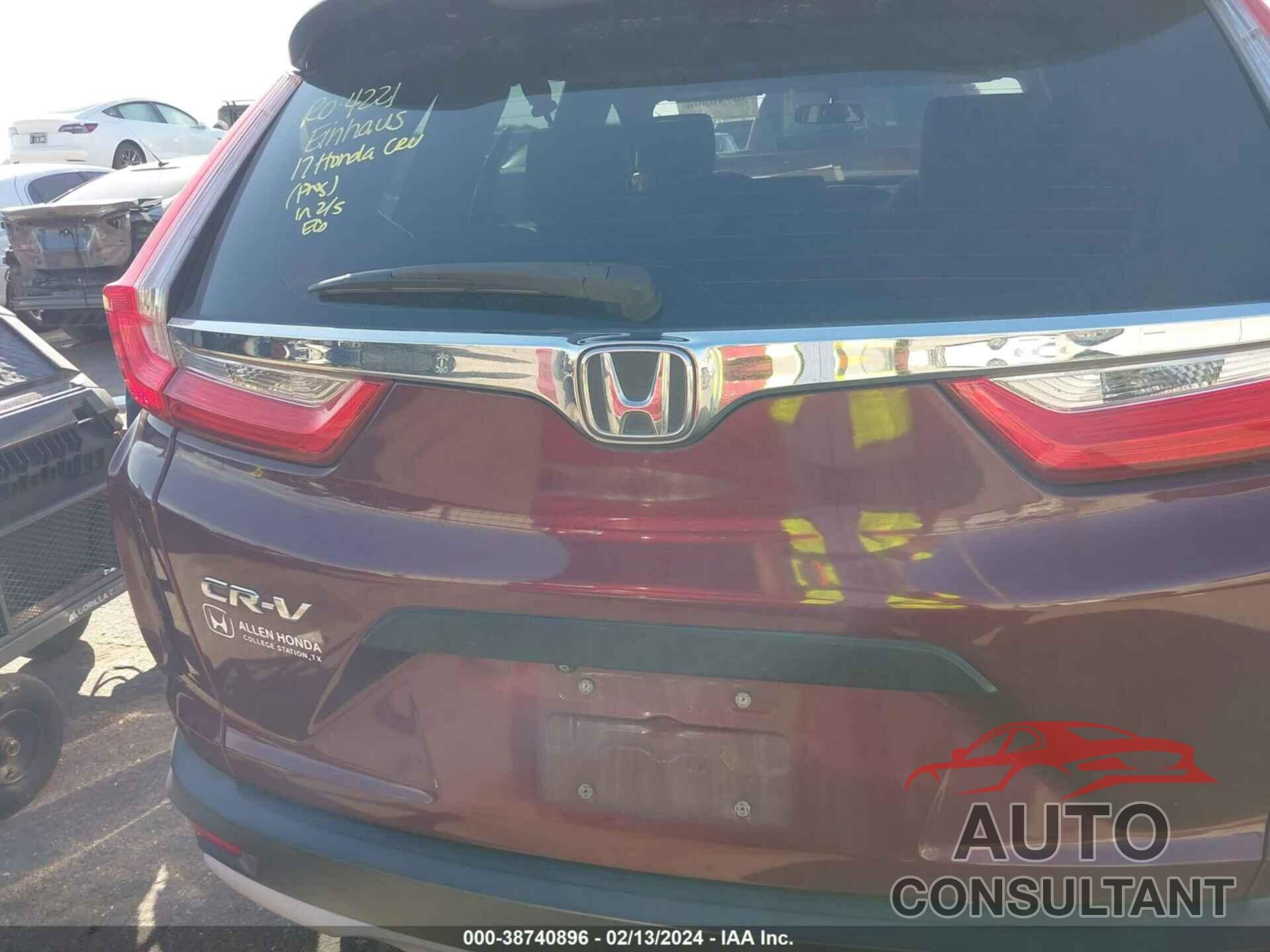 HONDA CR-V 2017 - 5J6RW5H32HL000653