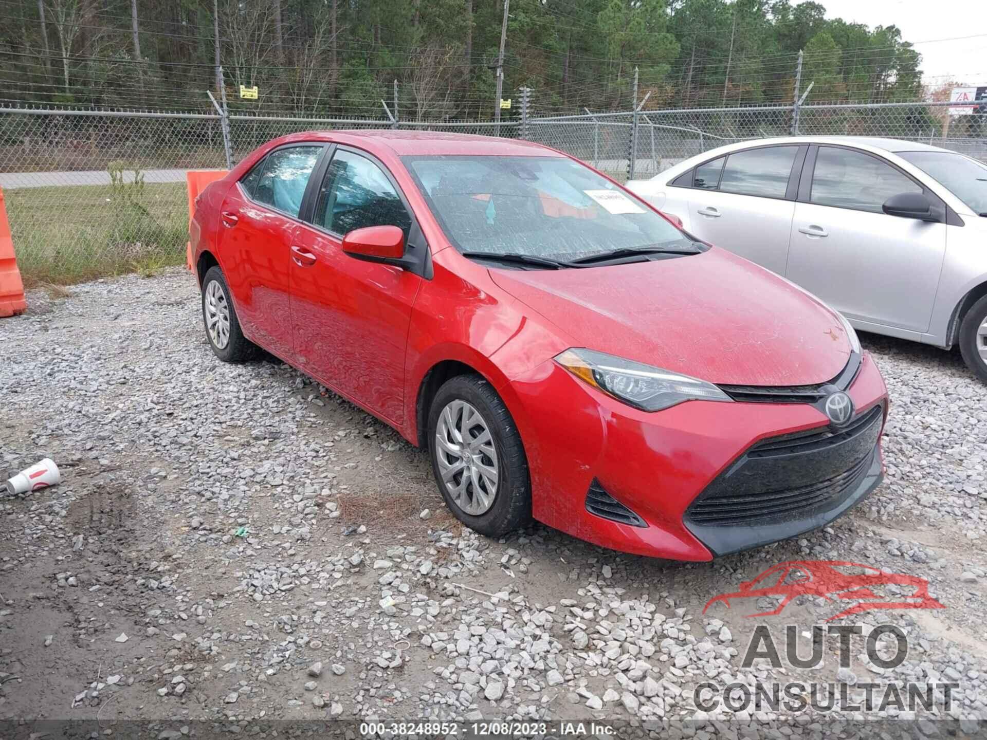 TOYOTA COROLLA 2018 - 2T1BURHE5JC087788