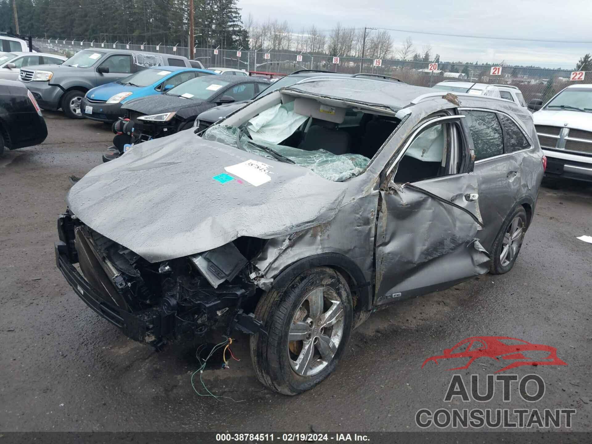 KIA SORENTO 2017 - 5XYPGDA58HG309412