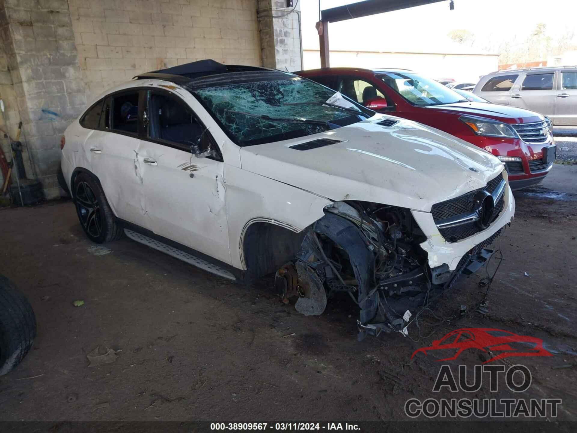 MERCEDES-BENZ GLE COUPE 2018 - 4JGED6EB8JA103147