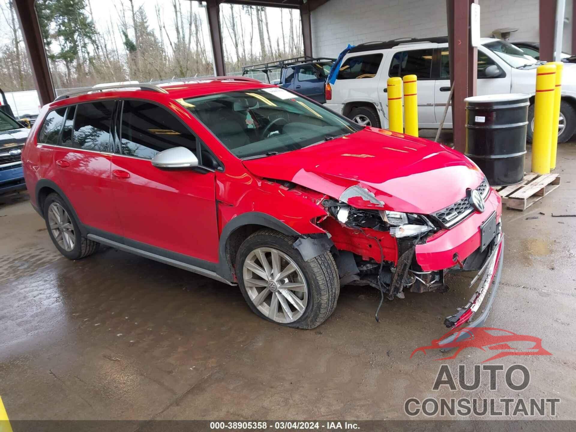 VOLKSWAGEN GOLF ALLTRACK 2019 - 3VWH17AU8KM516730