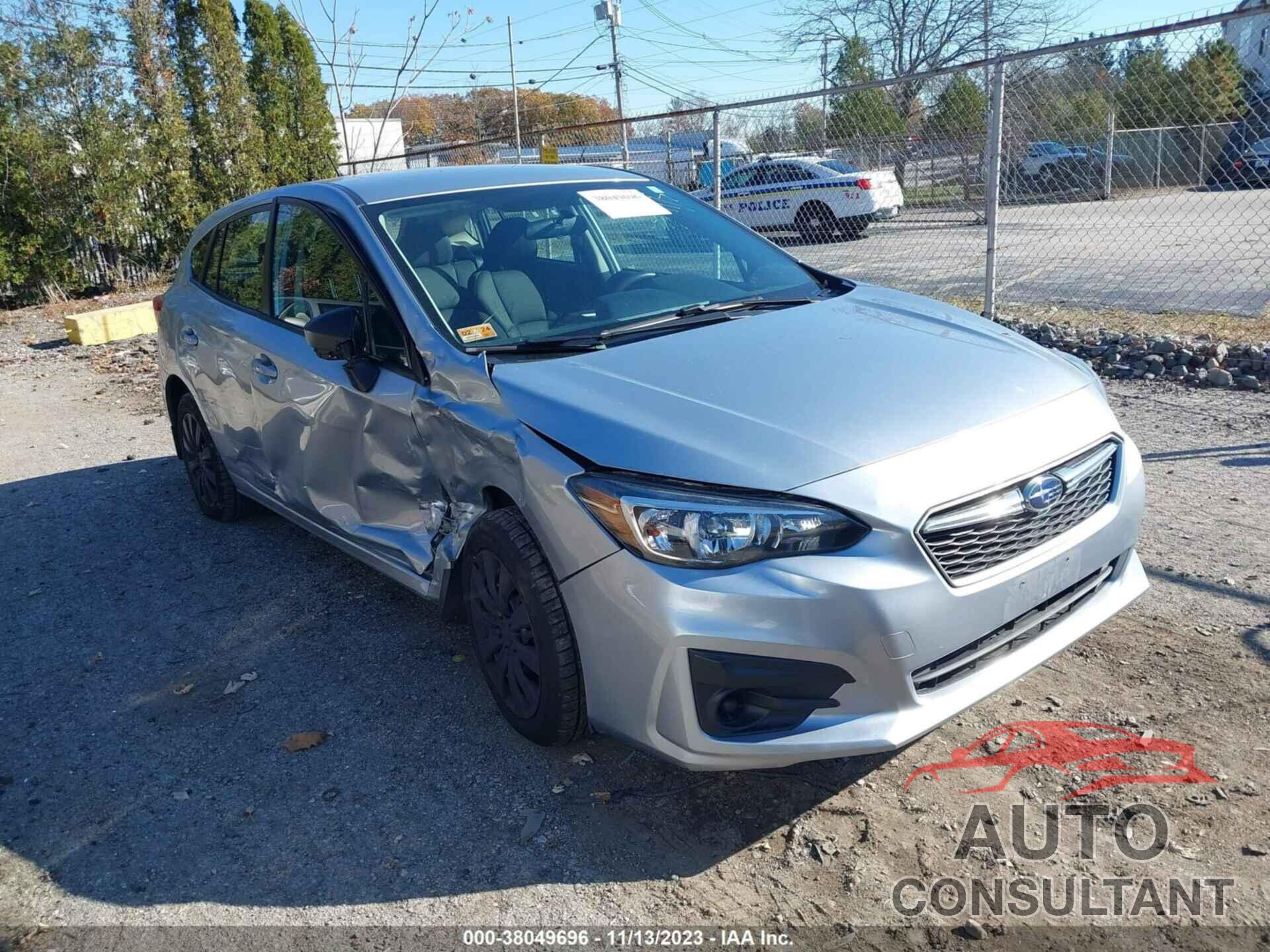 SUBARU IMPREZA 2019 - 4S3GTAA63K3712714