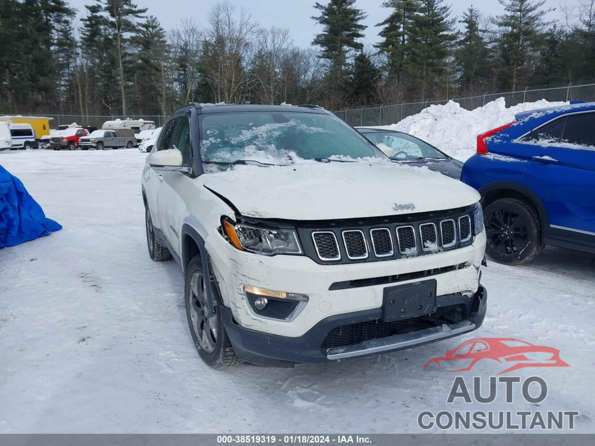 JEEP NEW COMPASS 2017 - 3C4NJDCB9HT666330