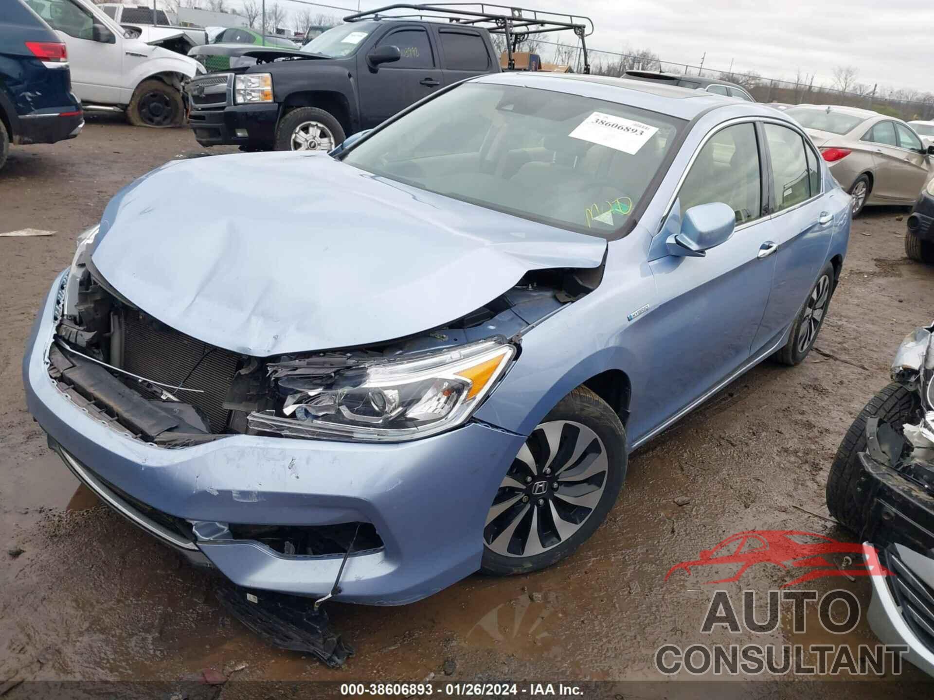 HONDA ACCORD HYBRID 2017 - JHMCR6F58HC005237