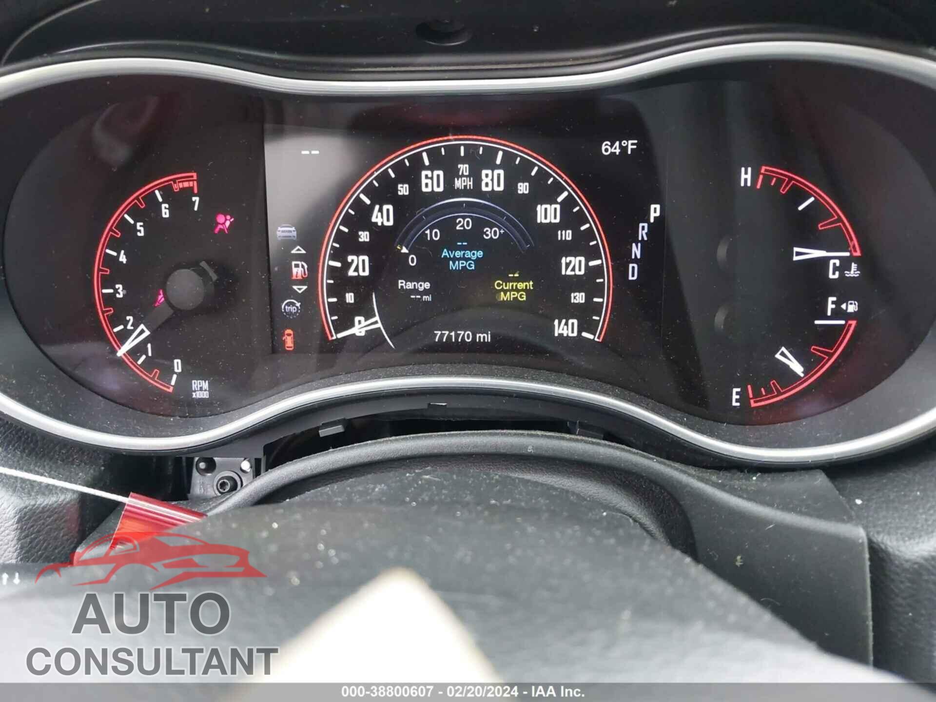 DODGE DURANGO 2019 - 1C4RDHAG5KC585021