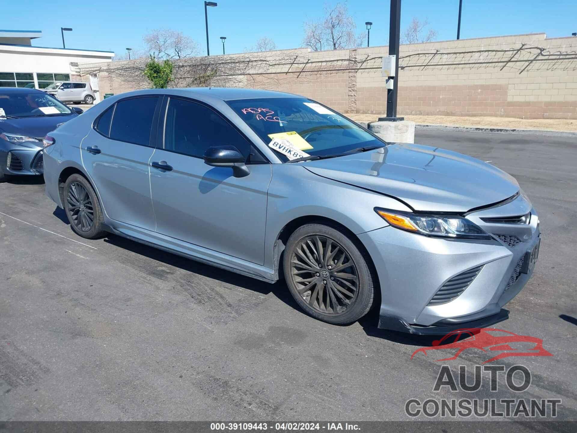TOYOTA CAMRY 2020 - 4T1G11AK1LU396644