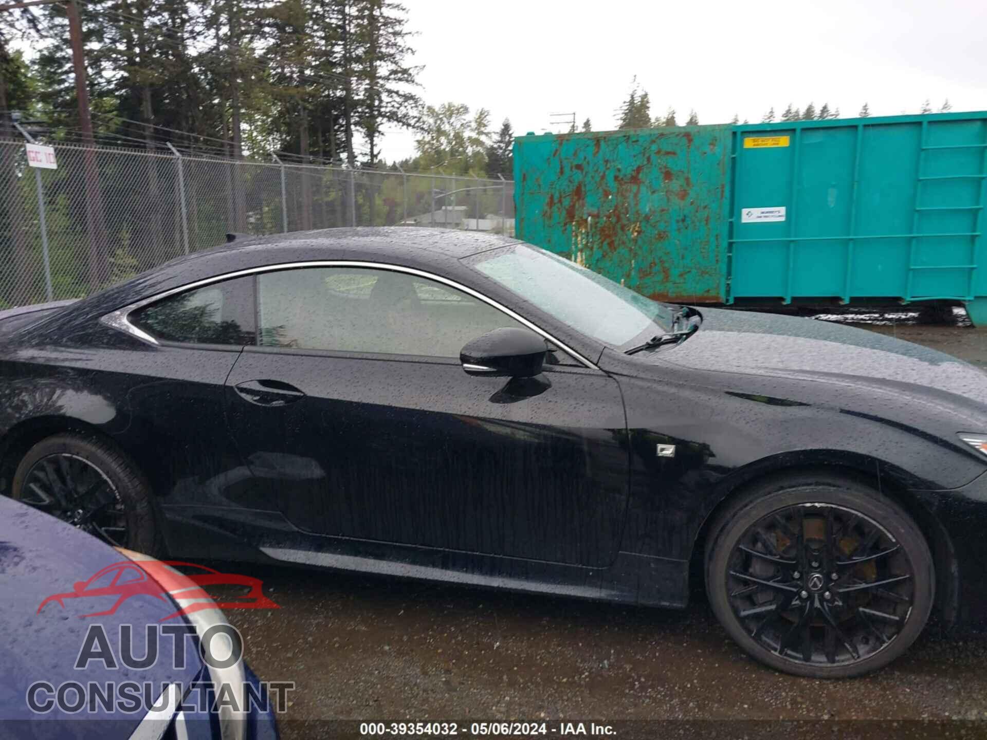 LEXUS RC 200T 2016 - JTHHA5BC3G5000686