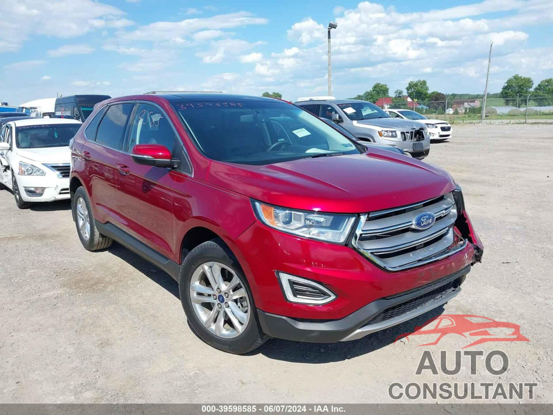 FORD EDGE 2017 - 2FMPK4J80HBB72247