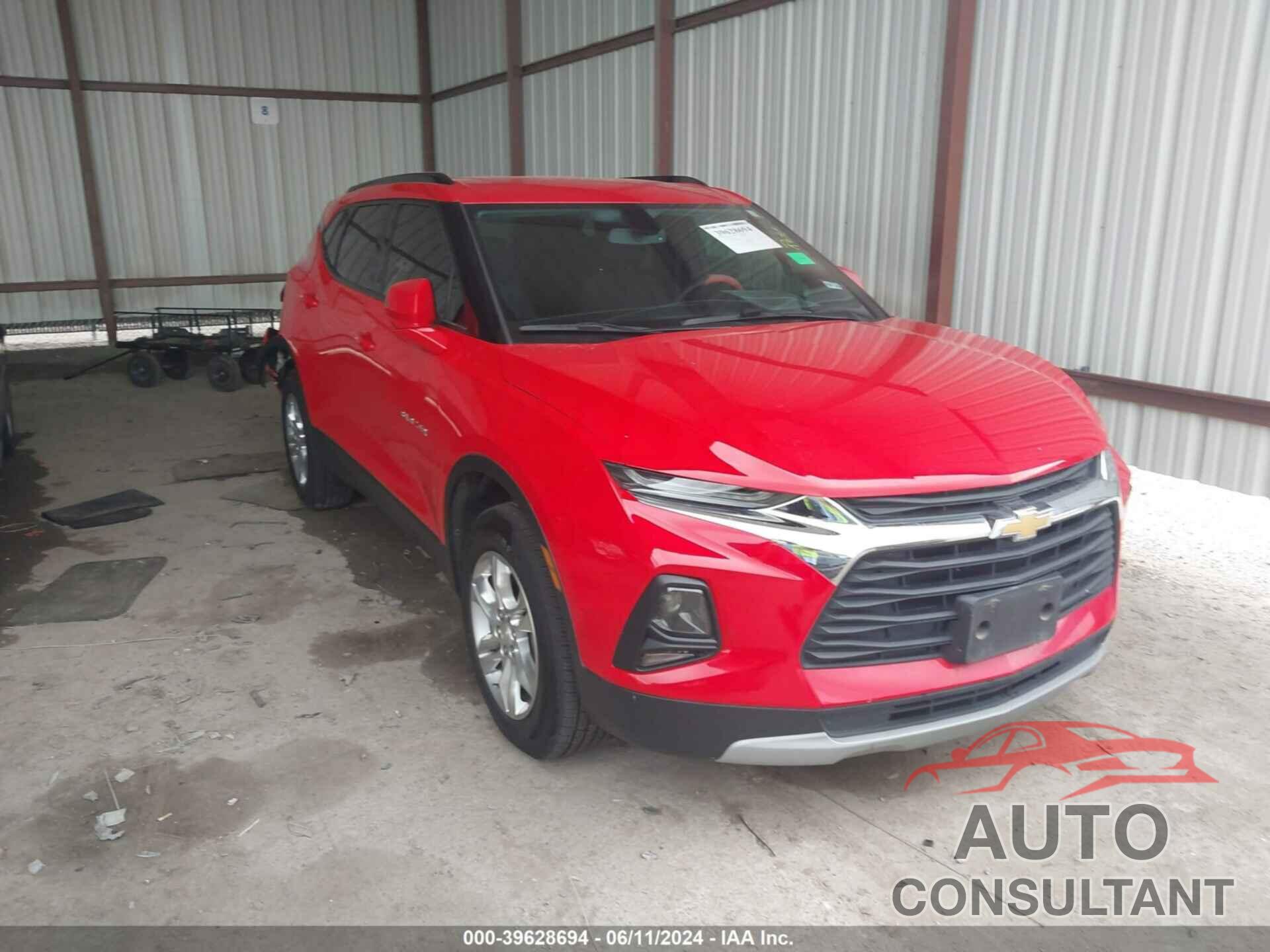 CHEVROLET BLAZER 2021 - 3GNKBBRA9MS538079