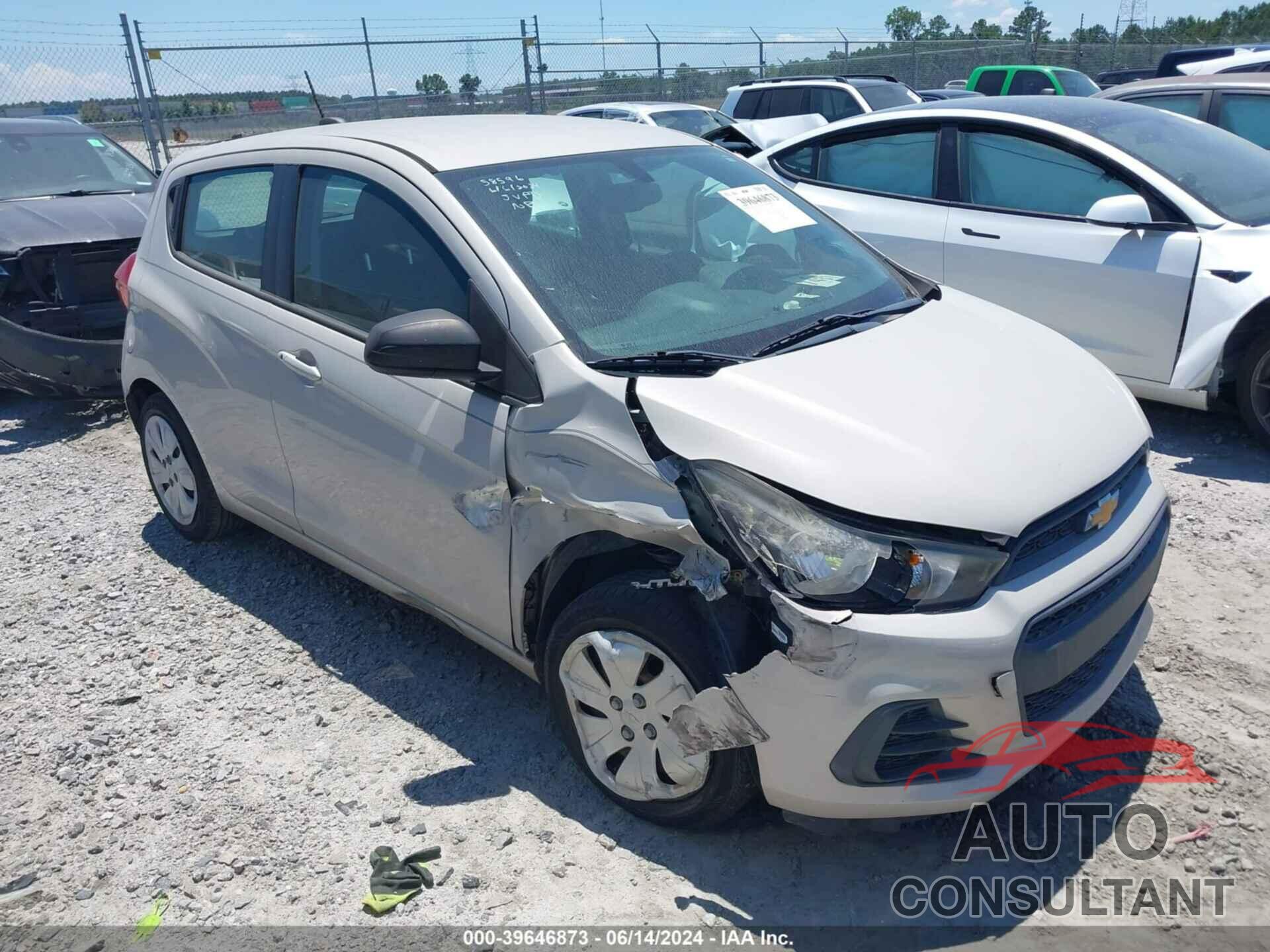 CHEVROLET SPARK 2016 - KL8CB6SA9GC577126