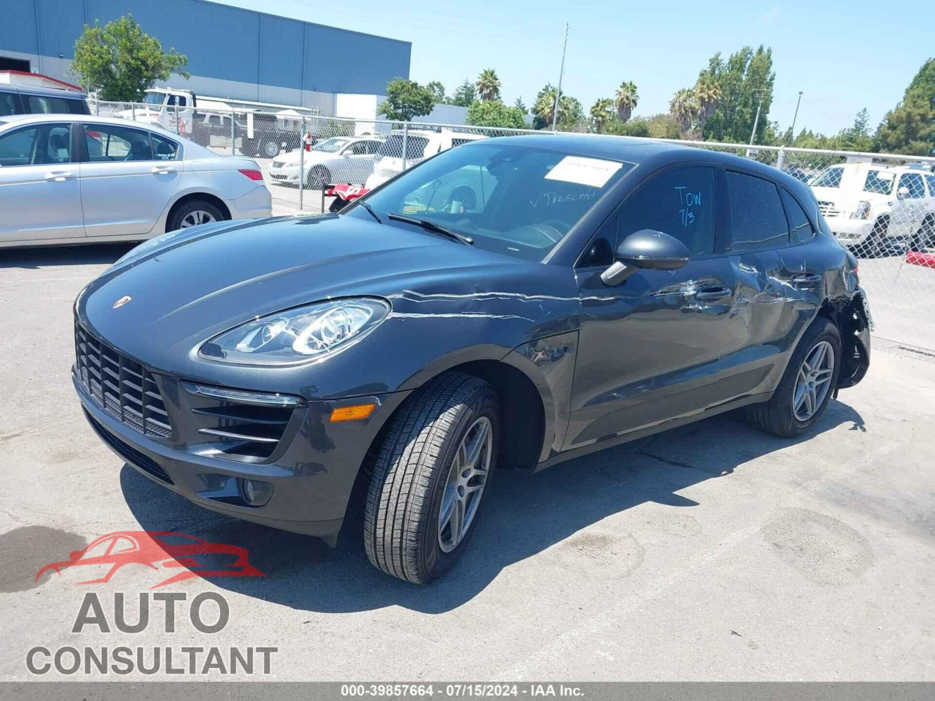 PORSCHE MACAN 2018 - WP1AA2A51JLB19570