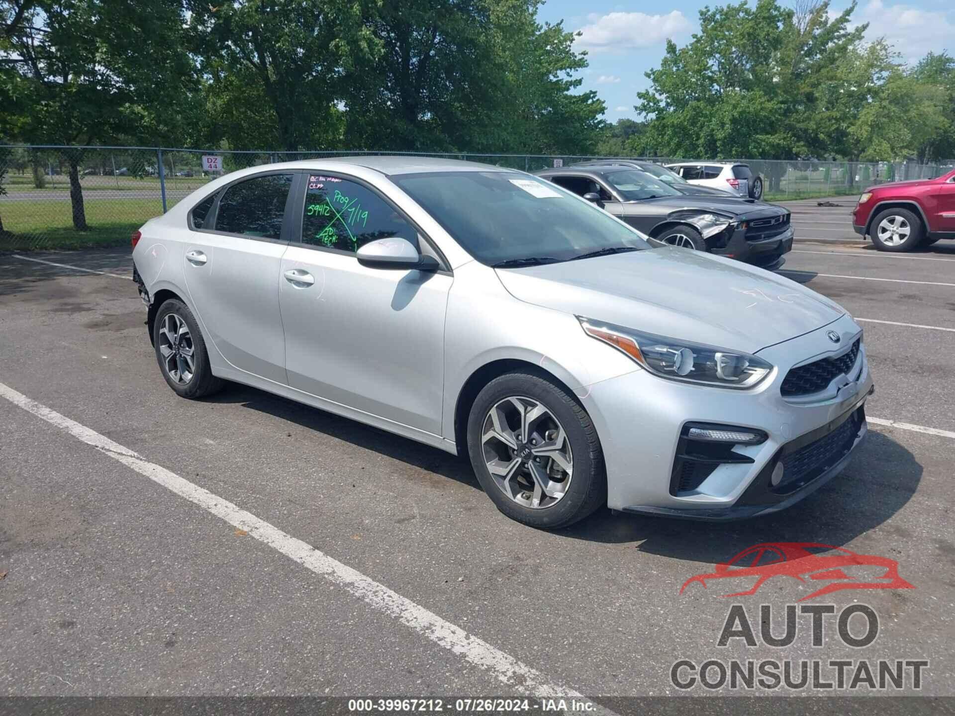 KIA FORTE 2019 - 3KPF24AD0KE091603