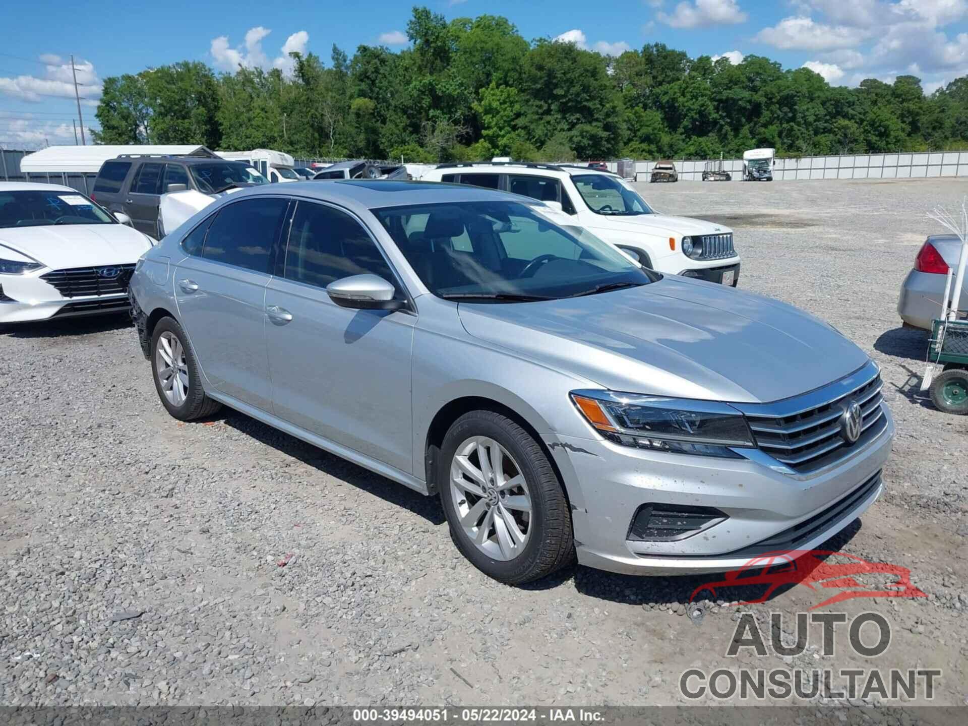 VOLKSWAGEN PASSAT 2020 - 1VWWA7A39LC013421
