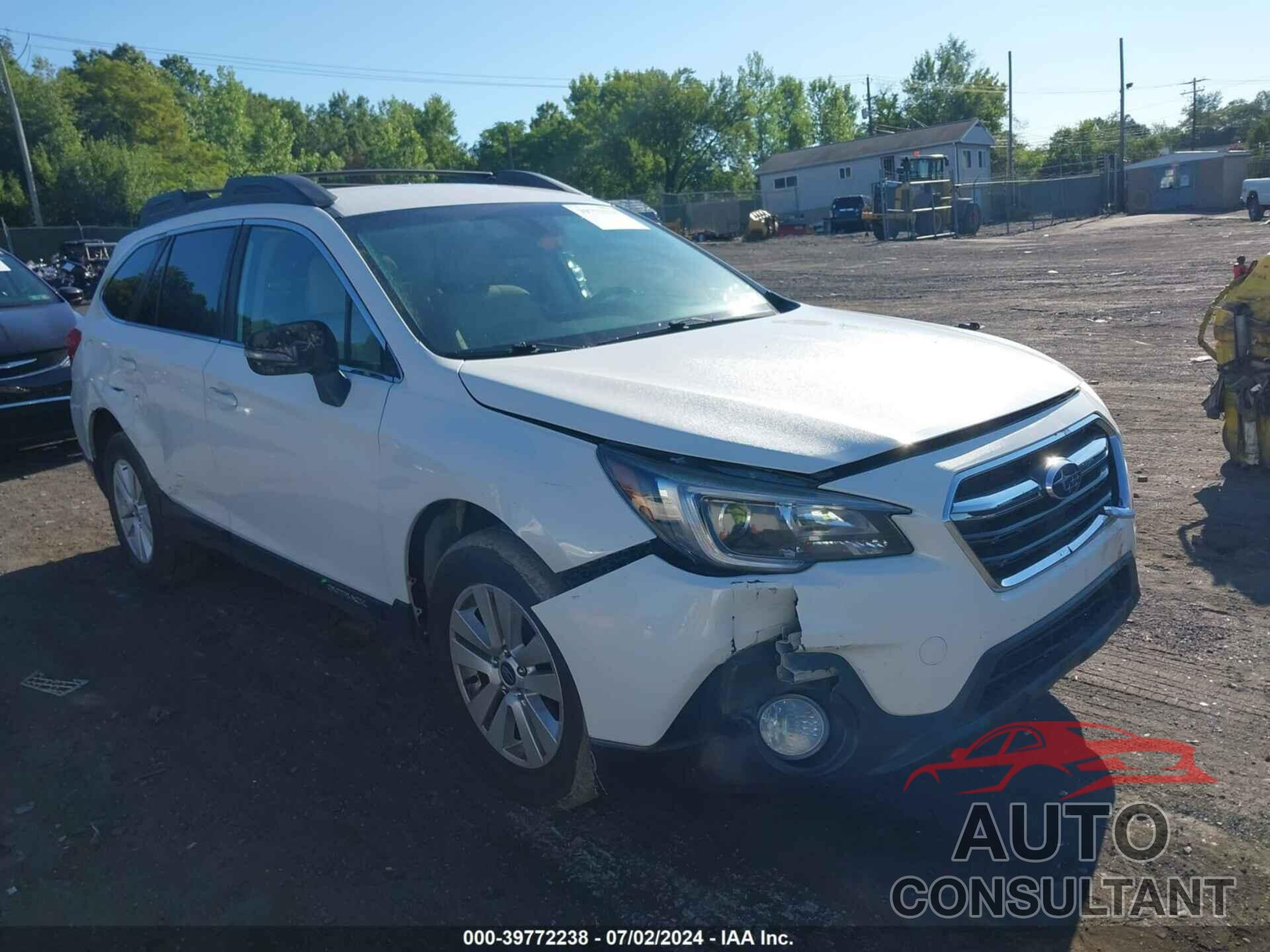 SUBARU OUTBACK 2019 - 4S4BSAFC6K3253959