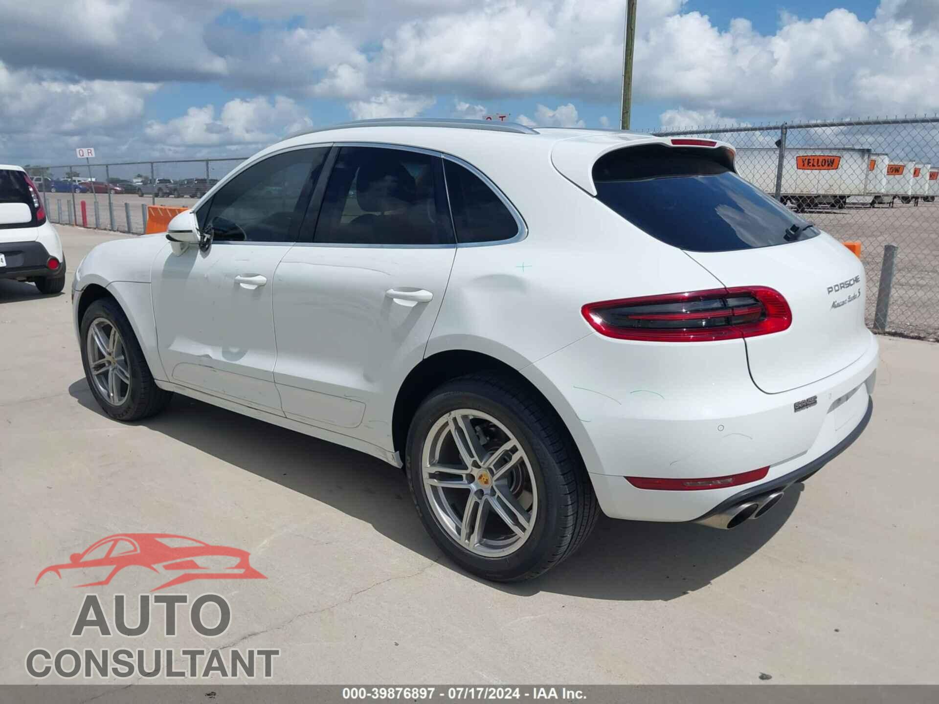 PORSCHE MACAN 2015 - WP1AB2A5XFLB63166