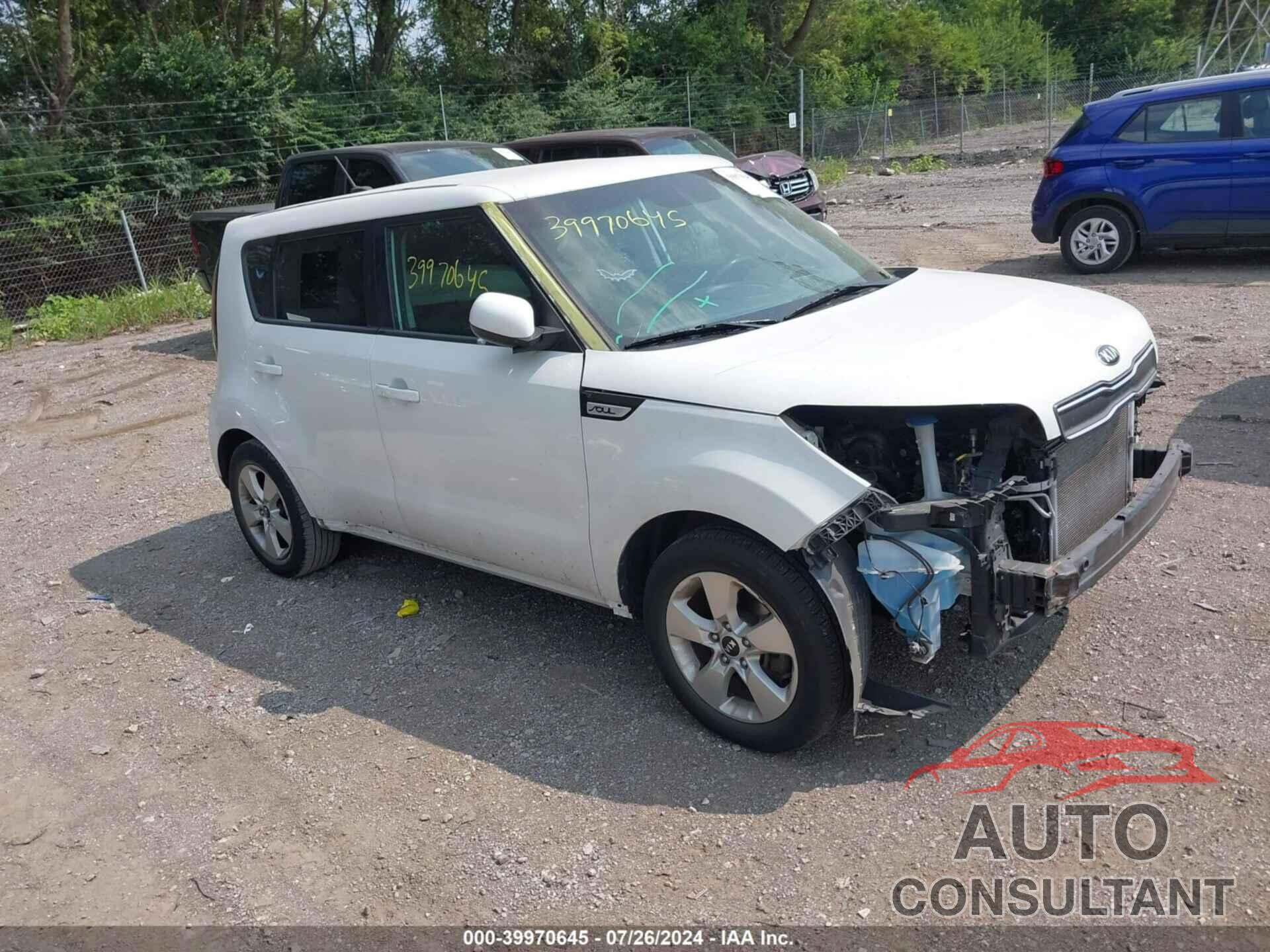 KIA SOUL 2017 - KNDJN2A24H7464977