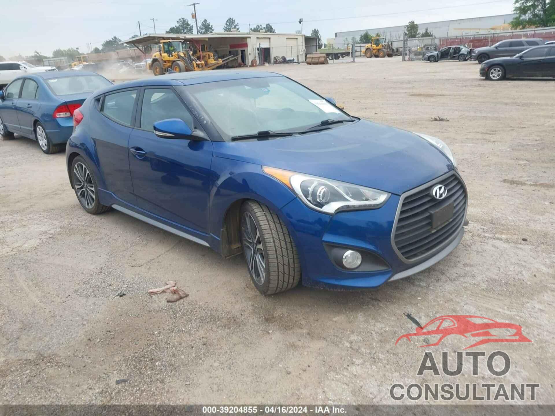 HYUNDAI VELOSTER 2016 - KMHTC6AE4GU278805