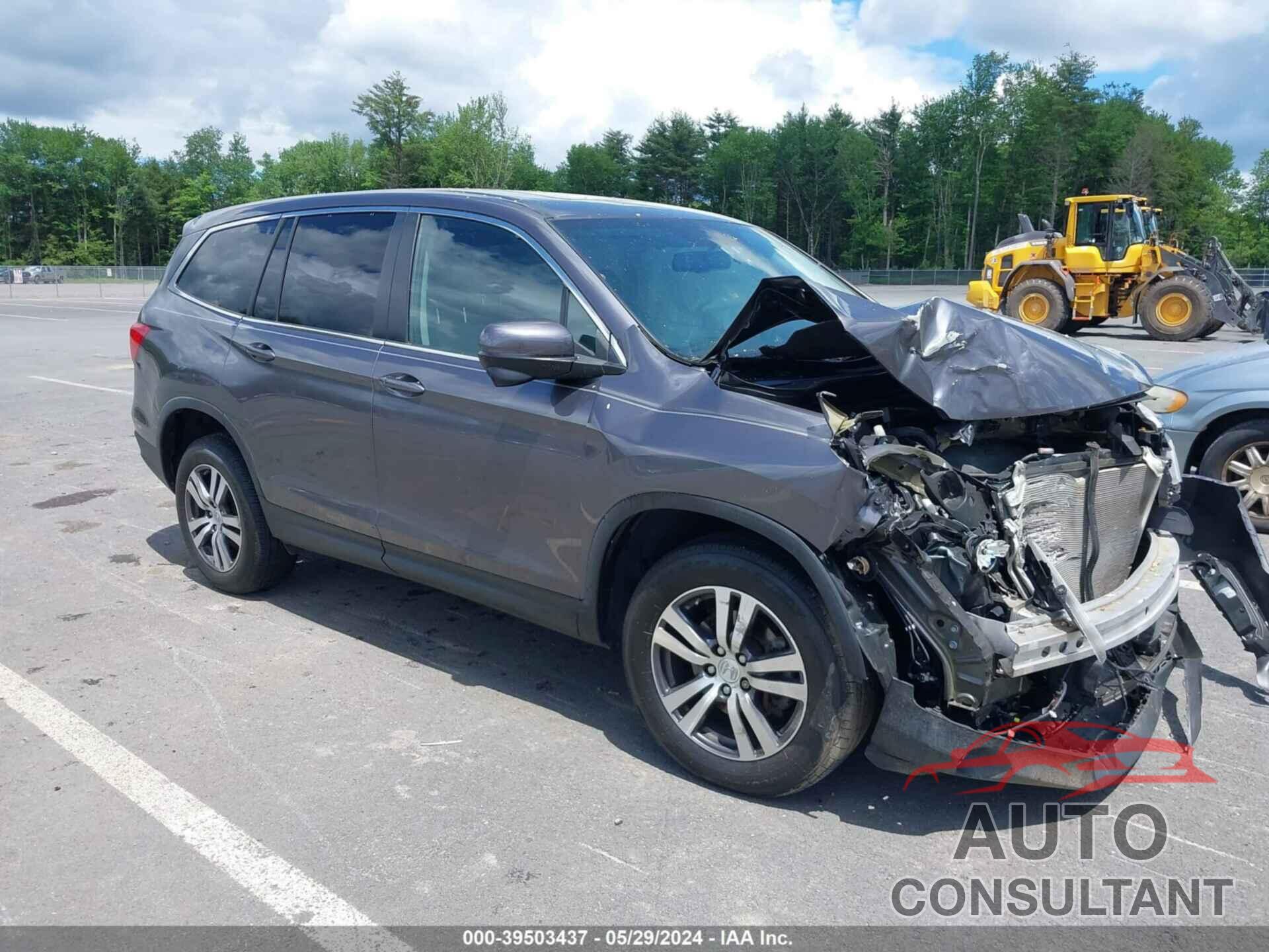 HONDA PILOT 2017 - 5FNYF6H72HB069324