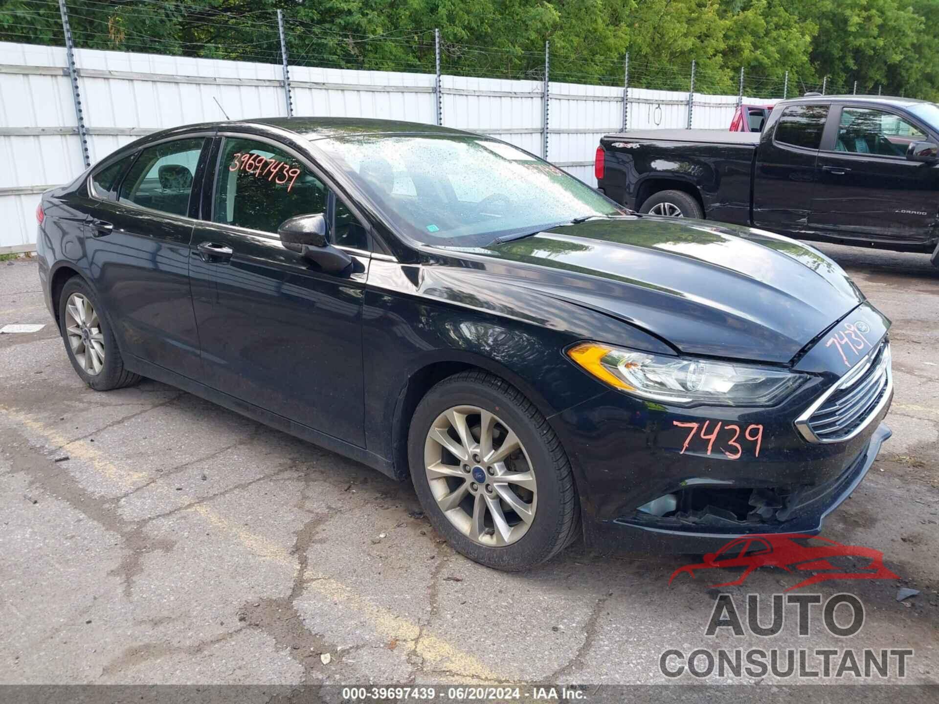 FORD FUSION 2017 - 3FA6P0HD1HR257425