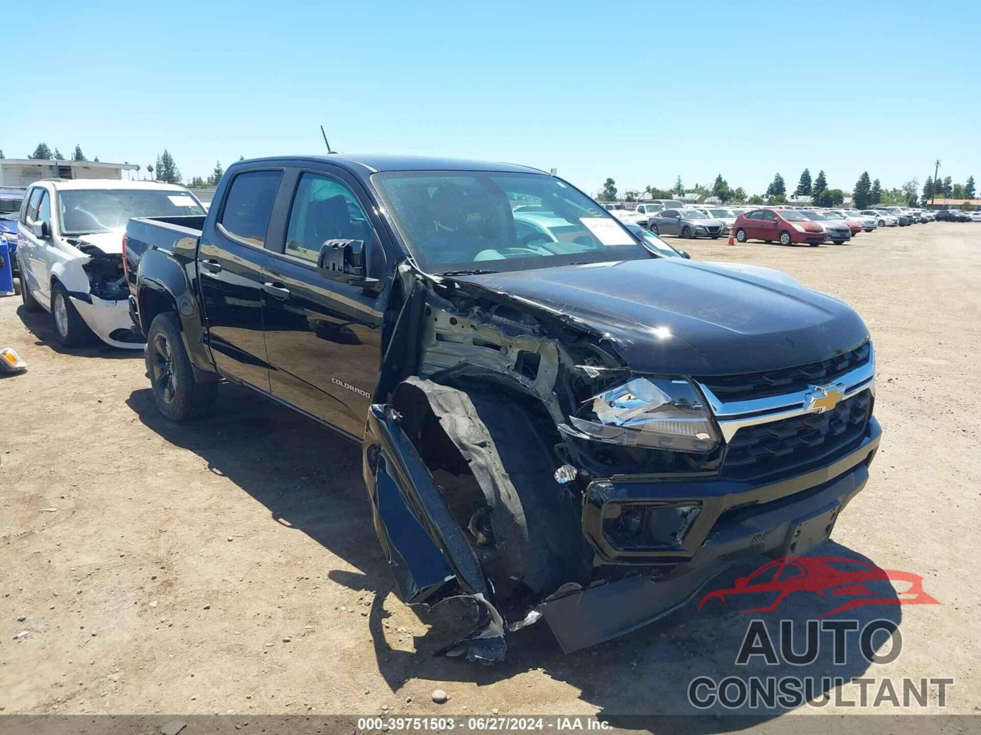 CHEVROLET COLORADO 2021 - 1GCGSBEN9M1200366