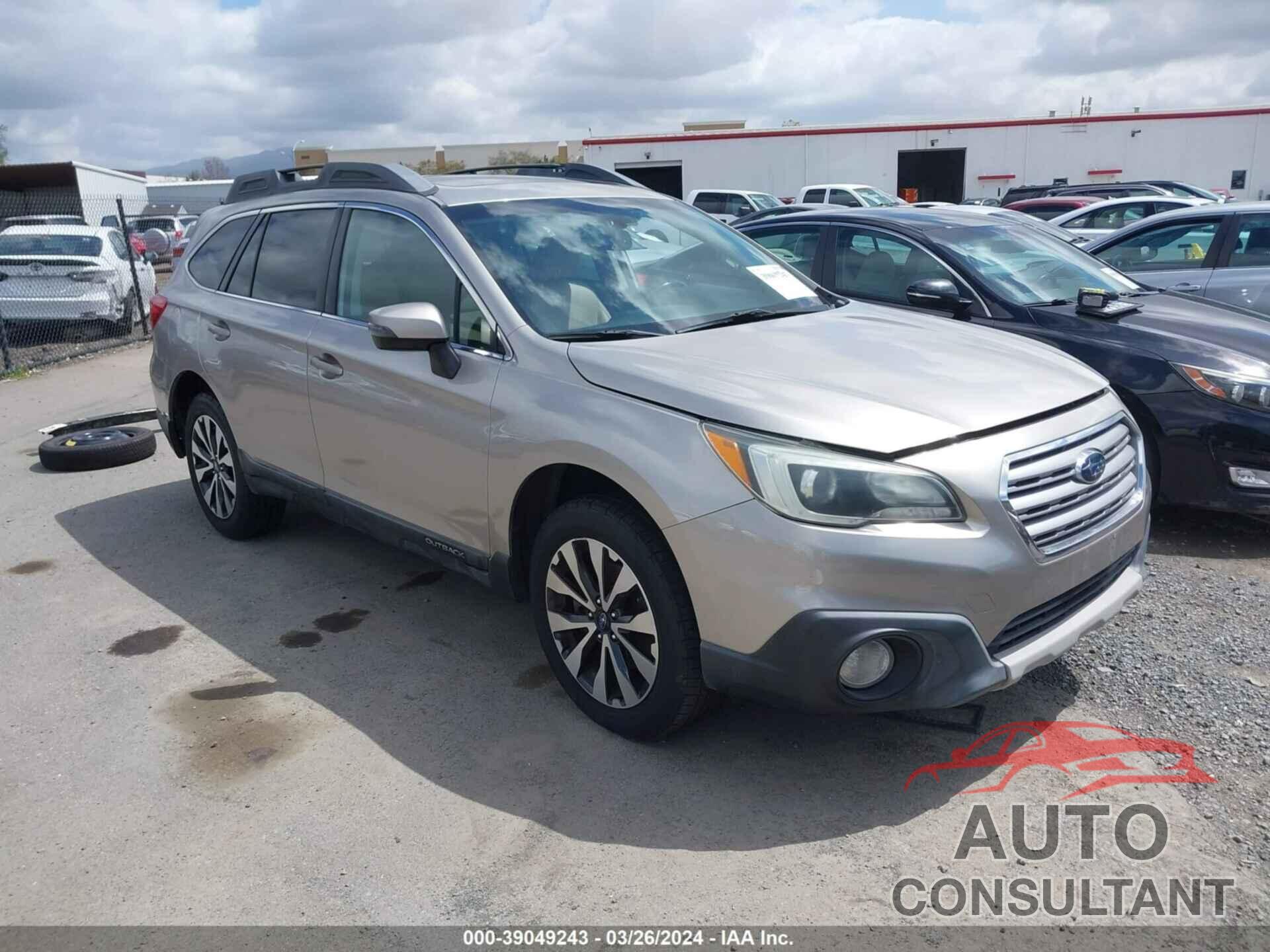SUBARU OUTBACK 2016 - 4S4BSENC2G3253019