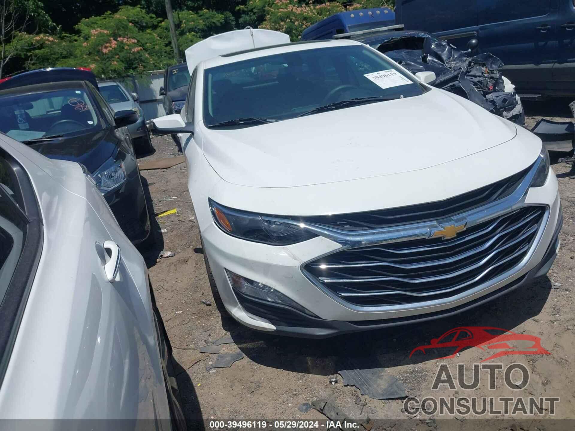 CHEVROLET MALIBU 2021 - 1G1ZD5ST1MF002254