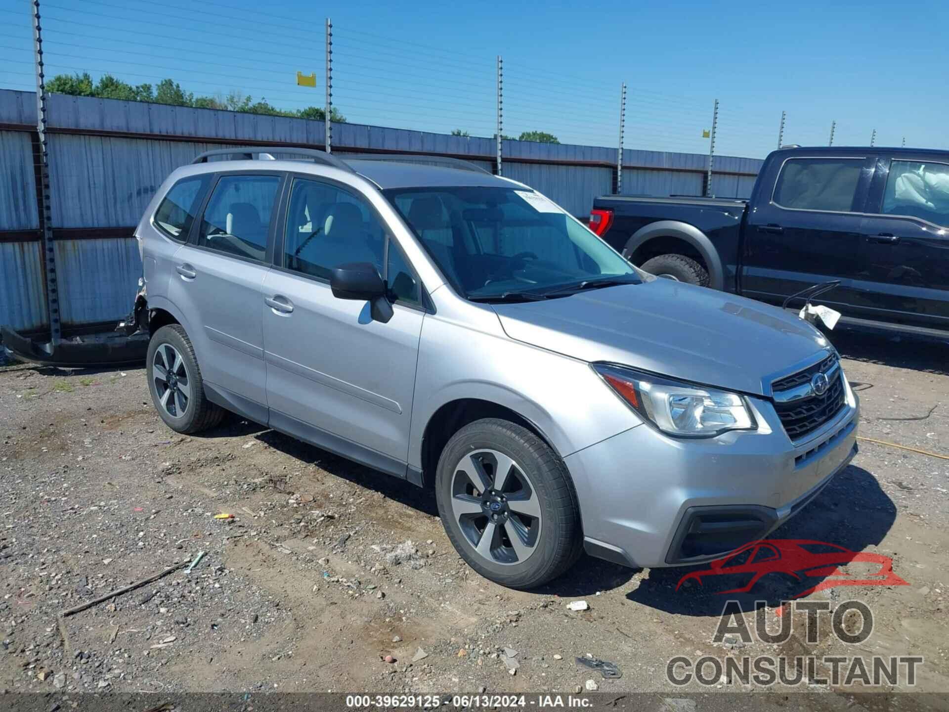 SUBARU FORESTER 2018 - JF2SJABC3JH549750