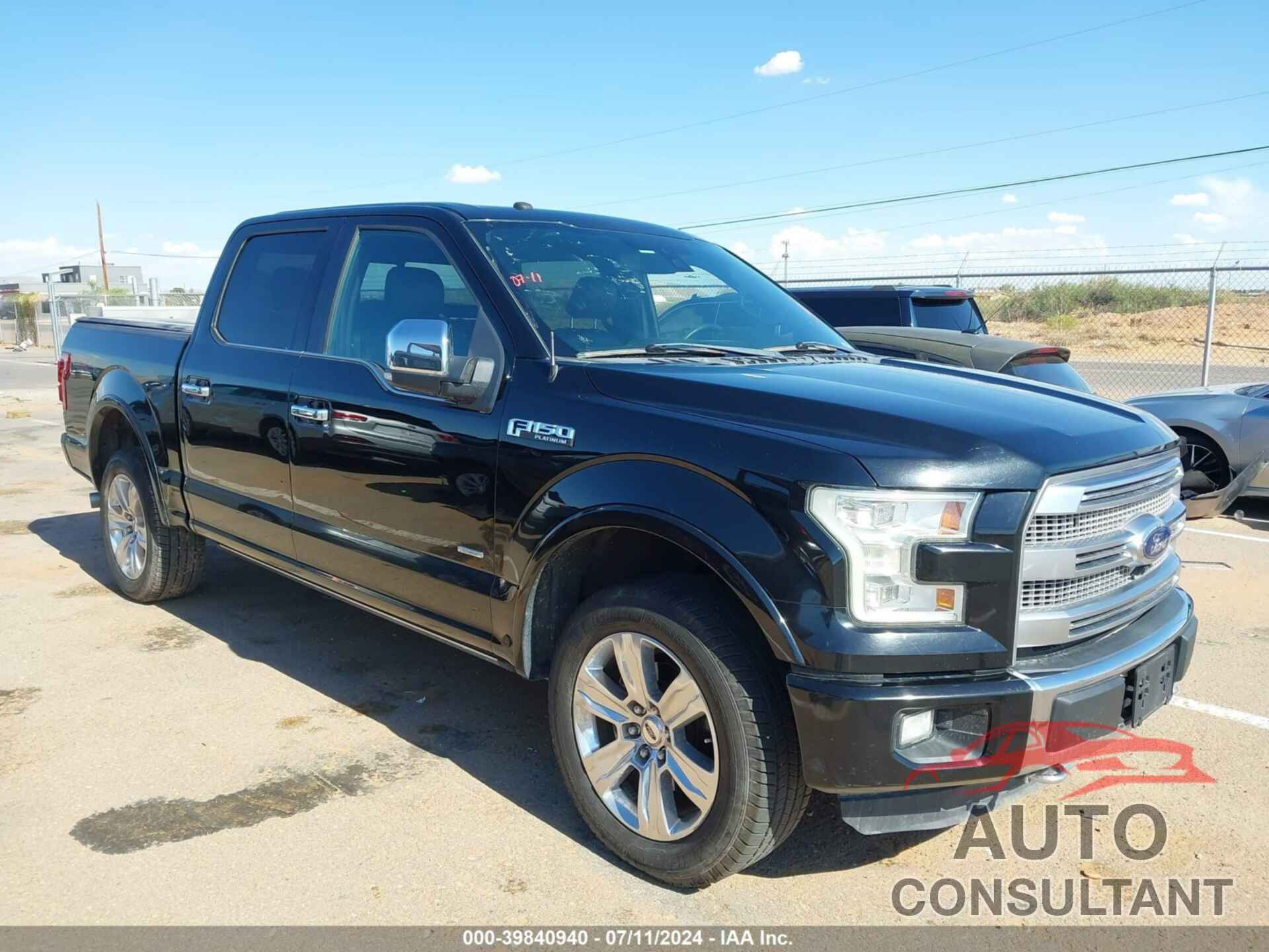 FORD F-150 2016 - 1FTEW1EGXGFB01022