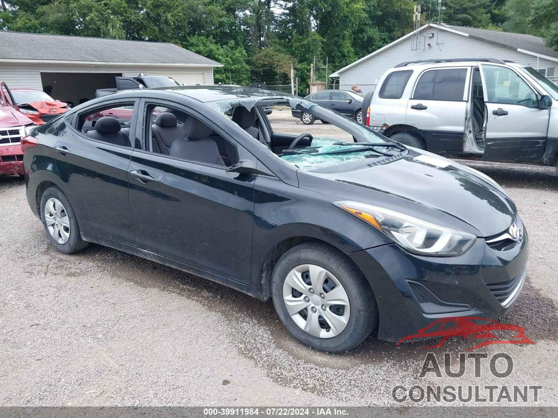 HYUNDAI ELANTRA 2016 - 5NPDH4AE0GH742679