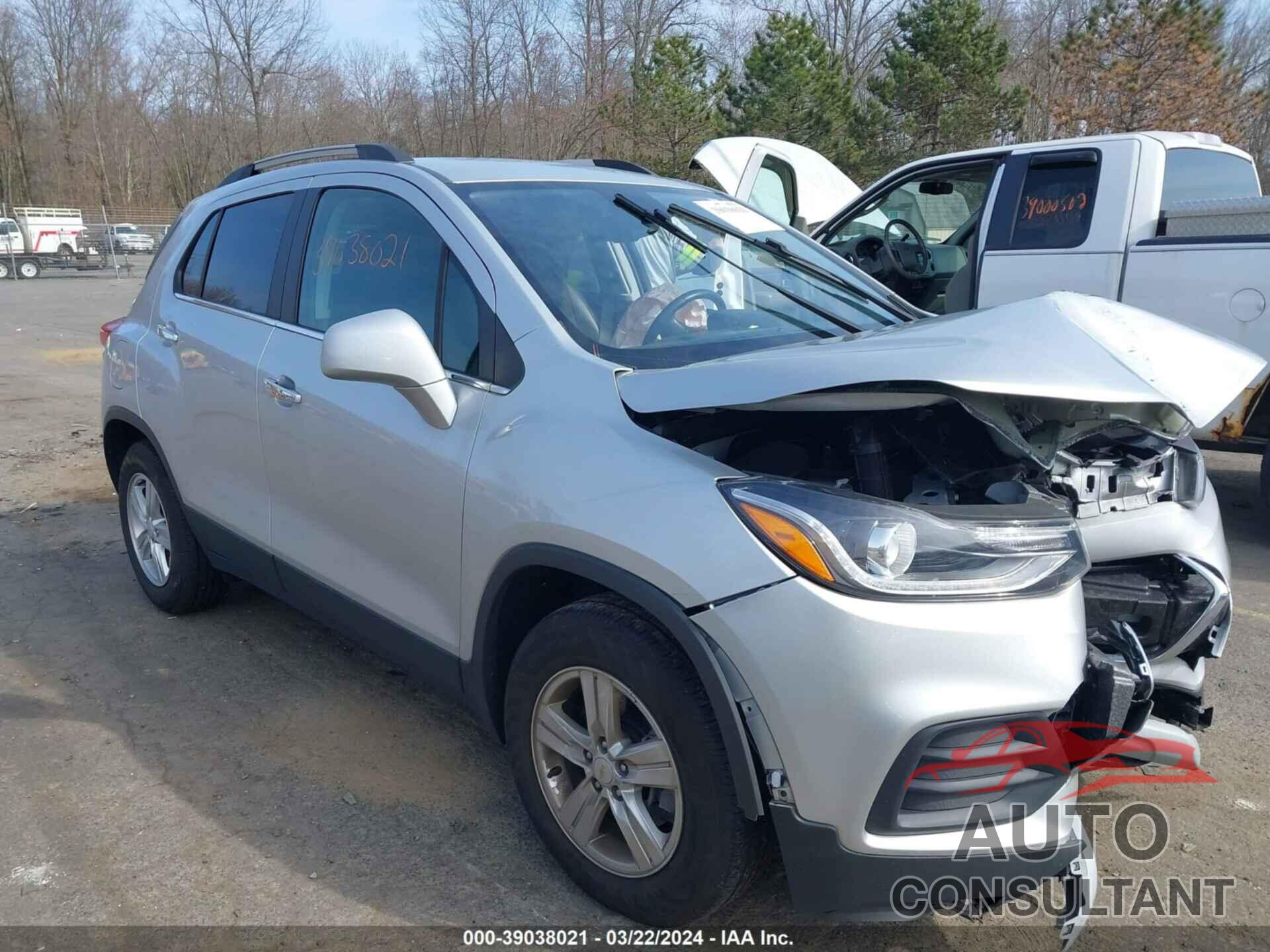 CHEVROLET TRAX 2020 - KL7CJLSB2LB007127