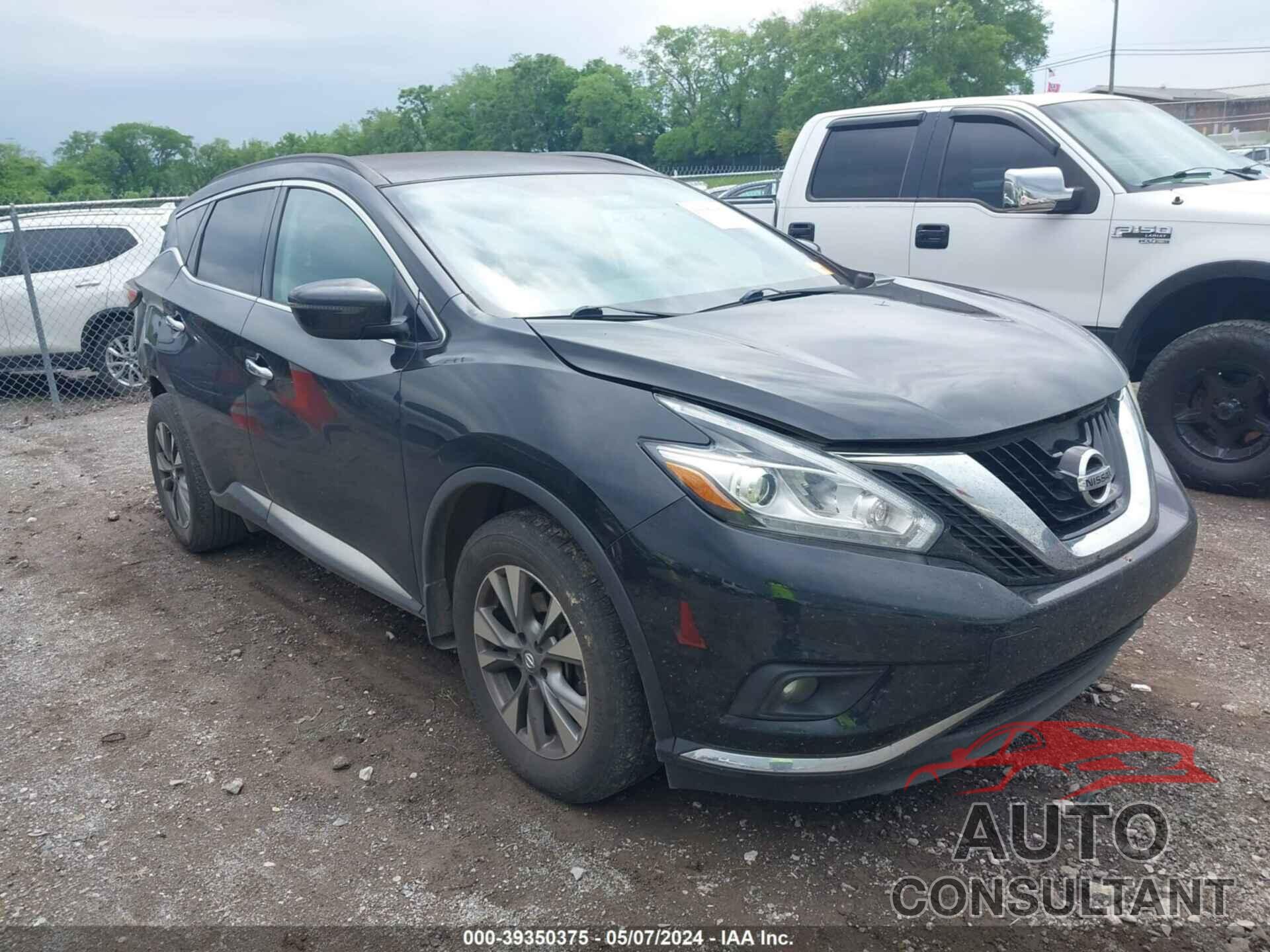 NISSAN MURANO 2017 - 5N1AZ2MH8HN118572