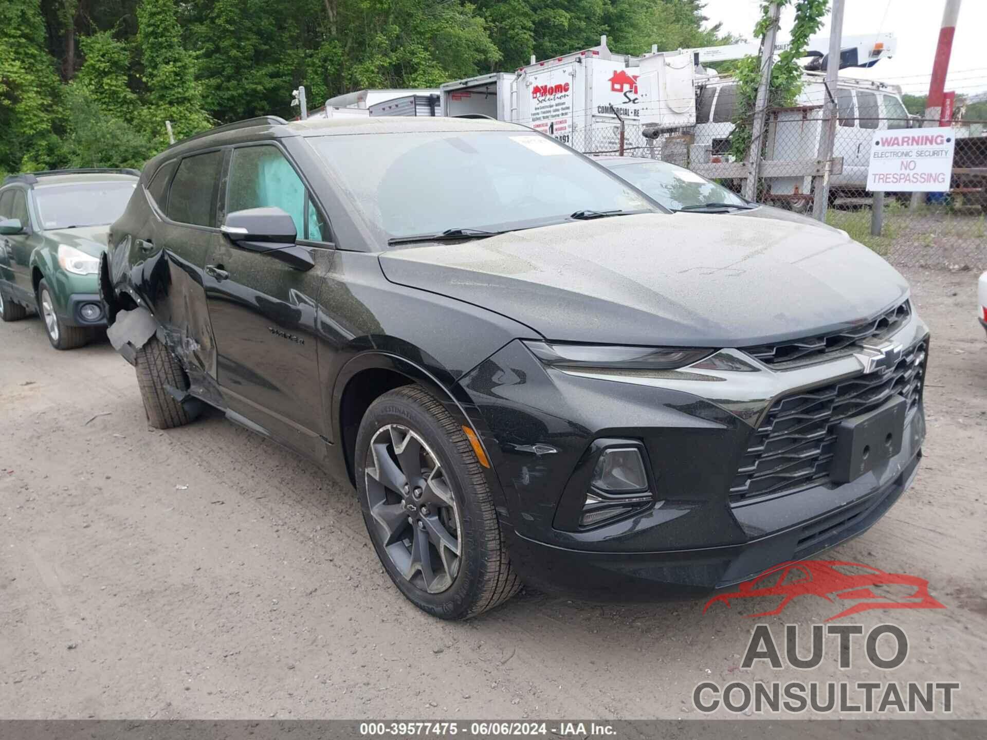 CHEVROLET BLAZER 2019 - 3GNKBERS3KS573949