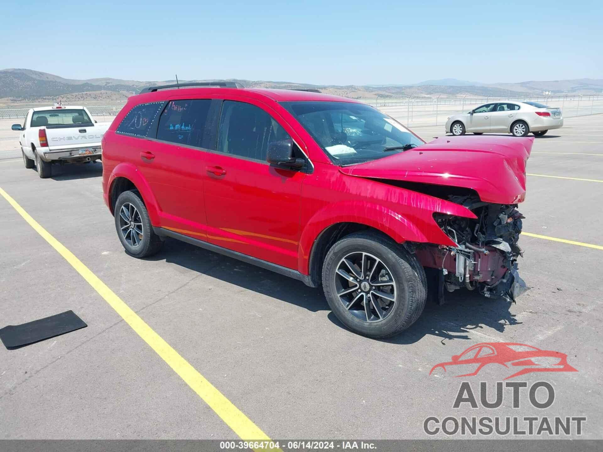 DODGE JOURNEY 2018 - 3C4PDCAB6JT507865