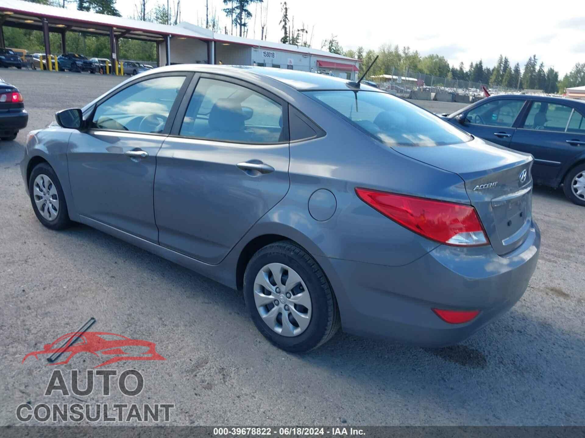 HYUNDAI ACCENT 2017 - KMHCT4AE5HU247441