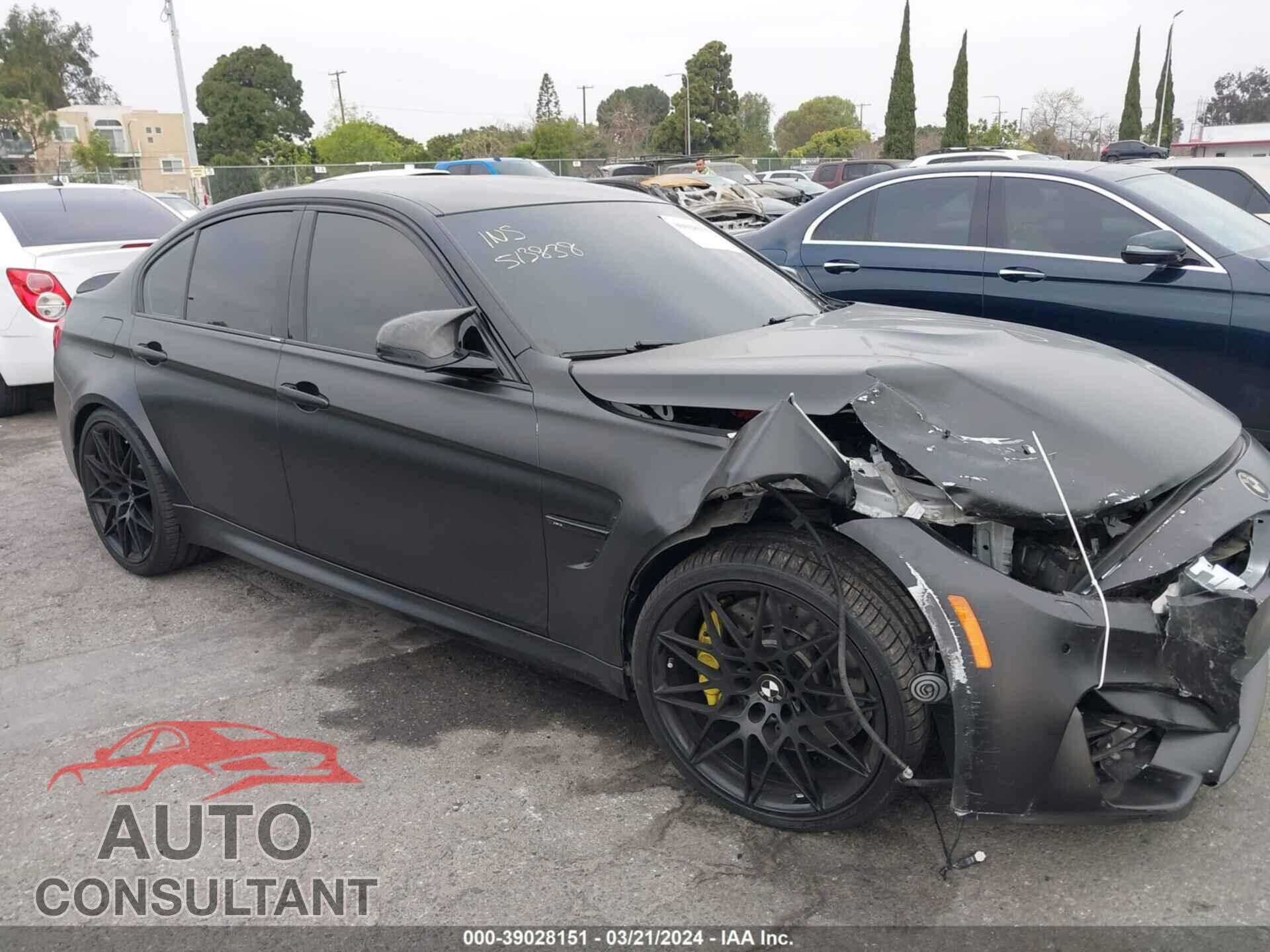 BMW M3 2016 - WBS8M9C5XG5D30725