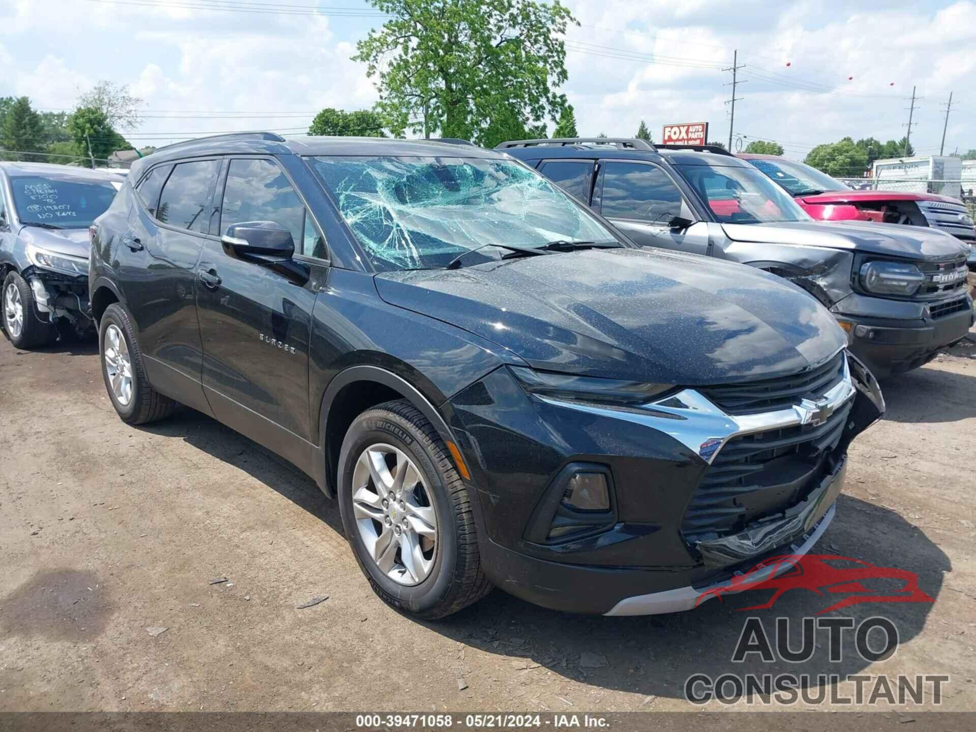 CHEVROLET BLAZER 2020 - 3GNKBDRS0LS658565