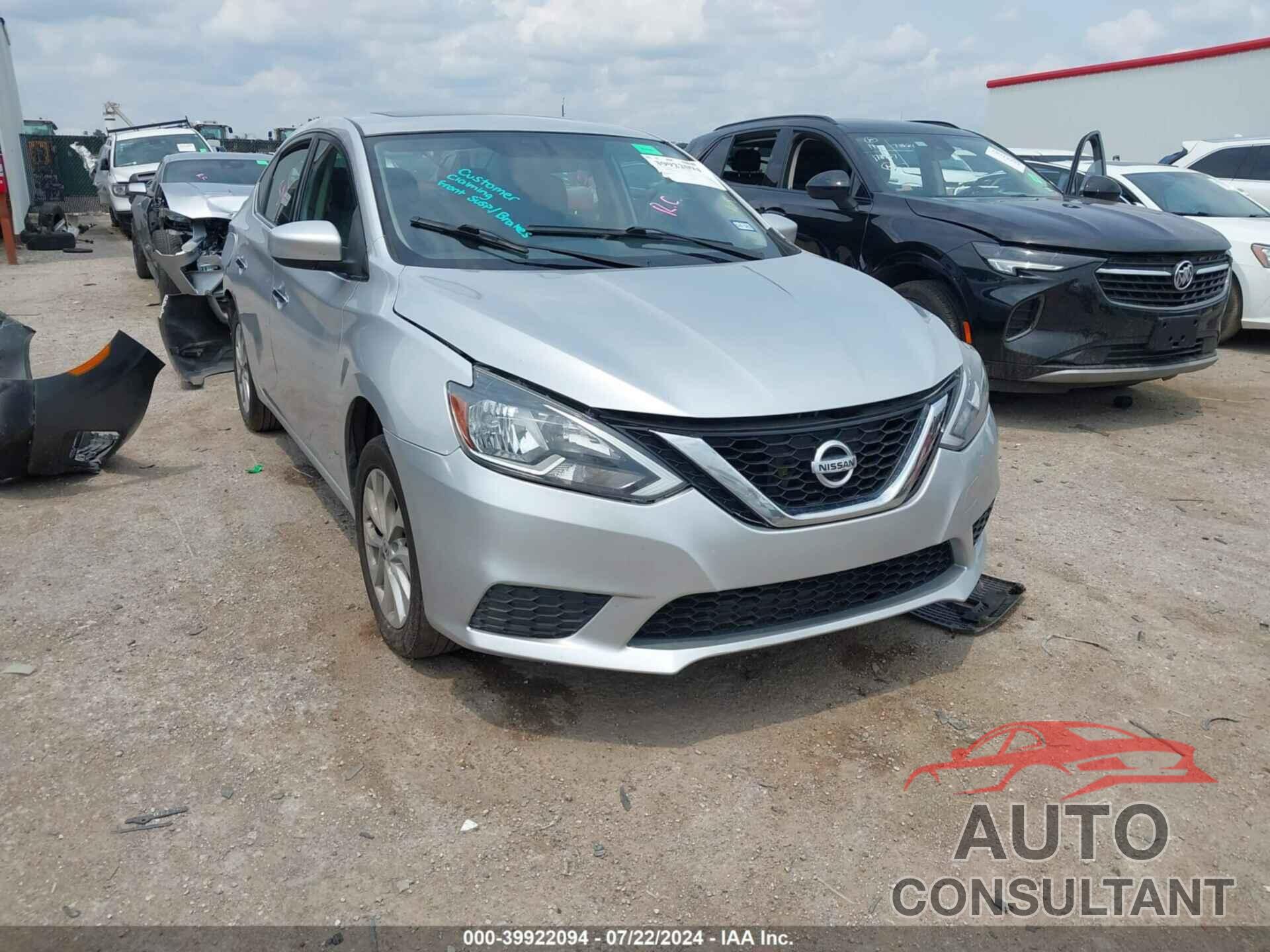 NISSAN SENTRA 2017 - 3N1AB7AP6HY353513