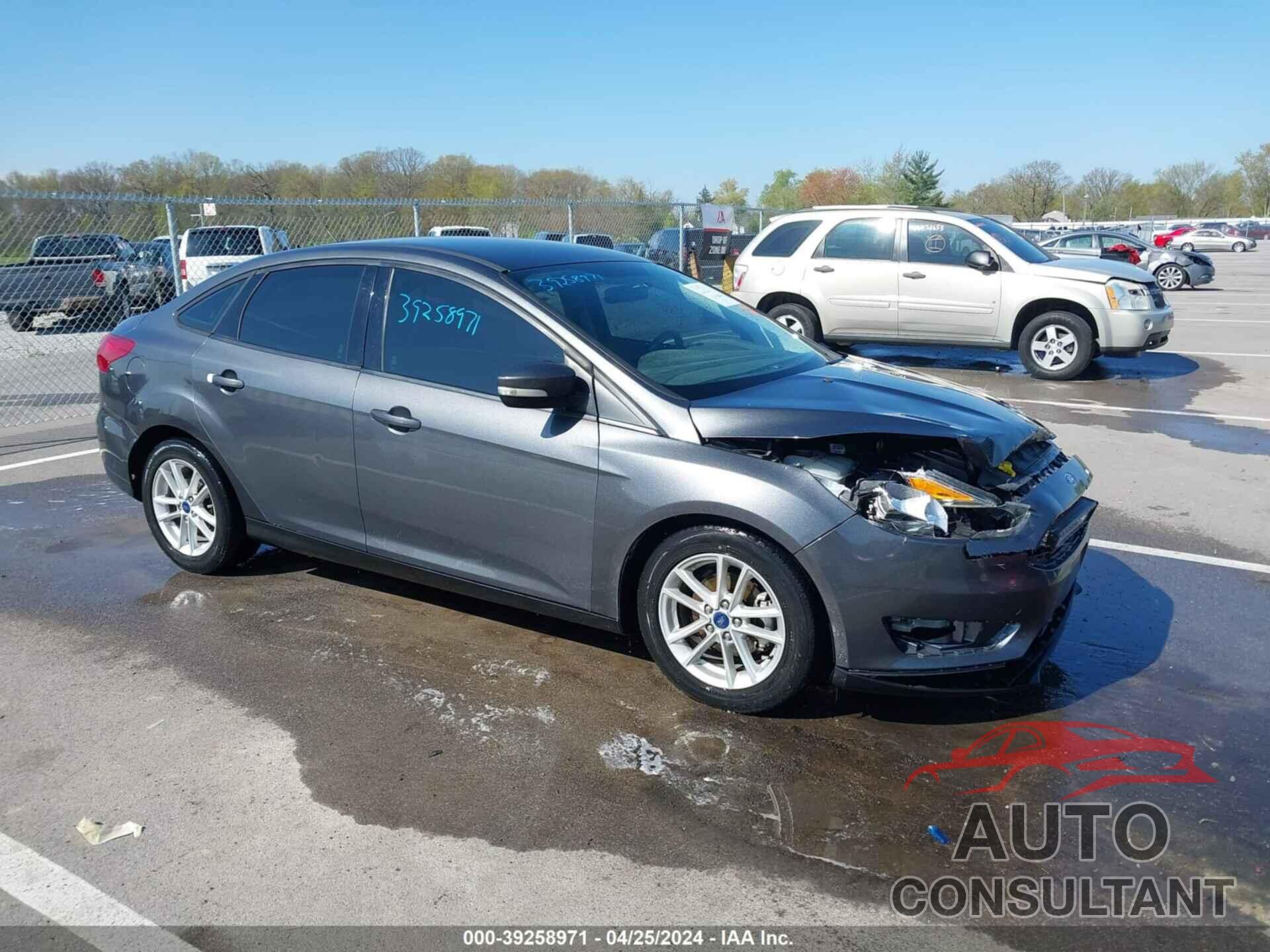 FORD FOCUS 2016 - 1FADP3F26GL386686