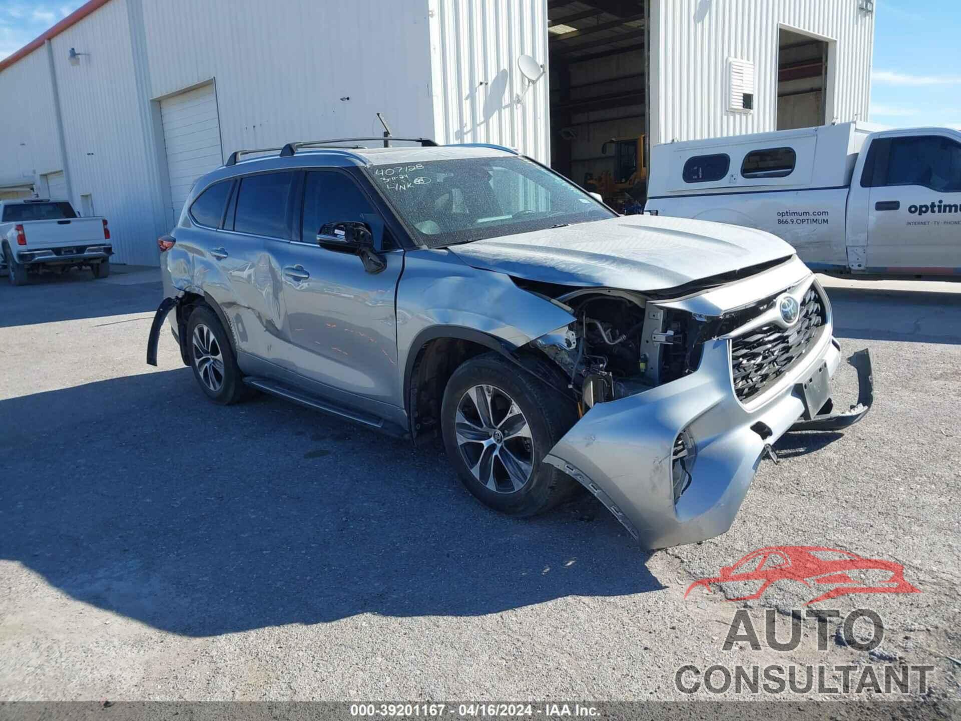 TOYOTA HIGHLANDER 2021 - 5TDGZRBH1MS533022