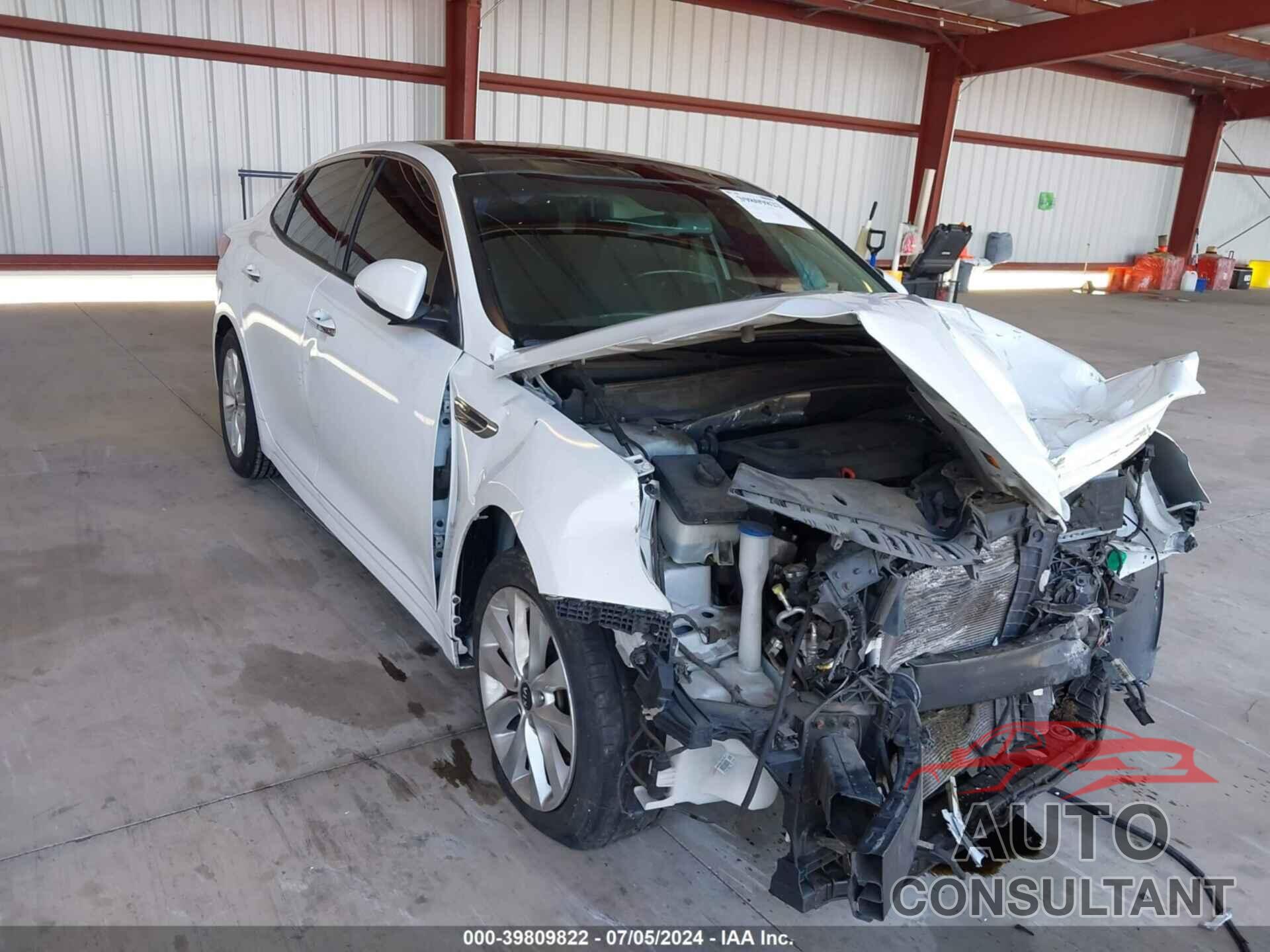 KIA OPTIMA 2016 - 5XXGU4L39GG097286