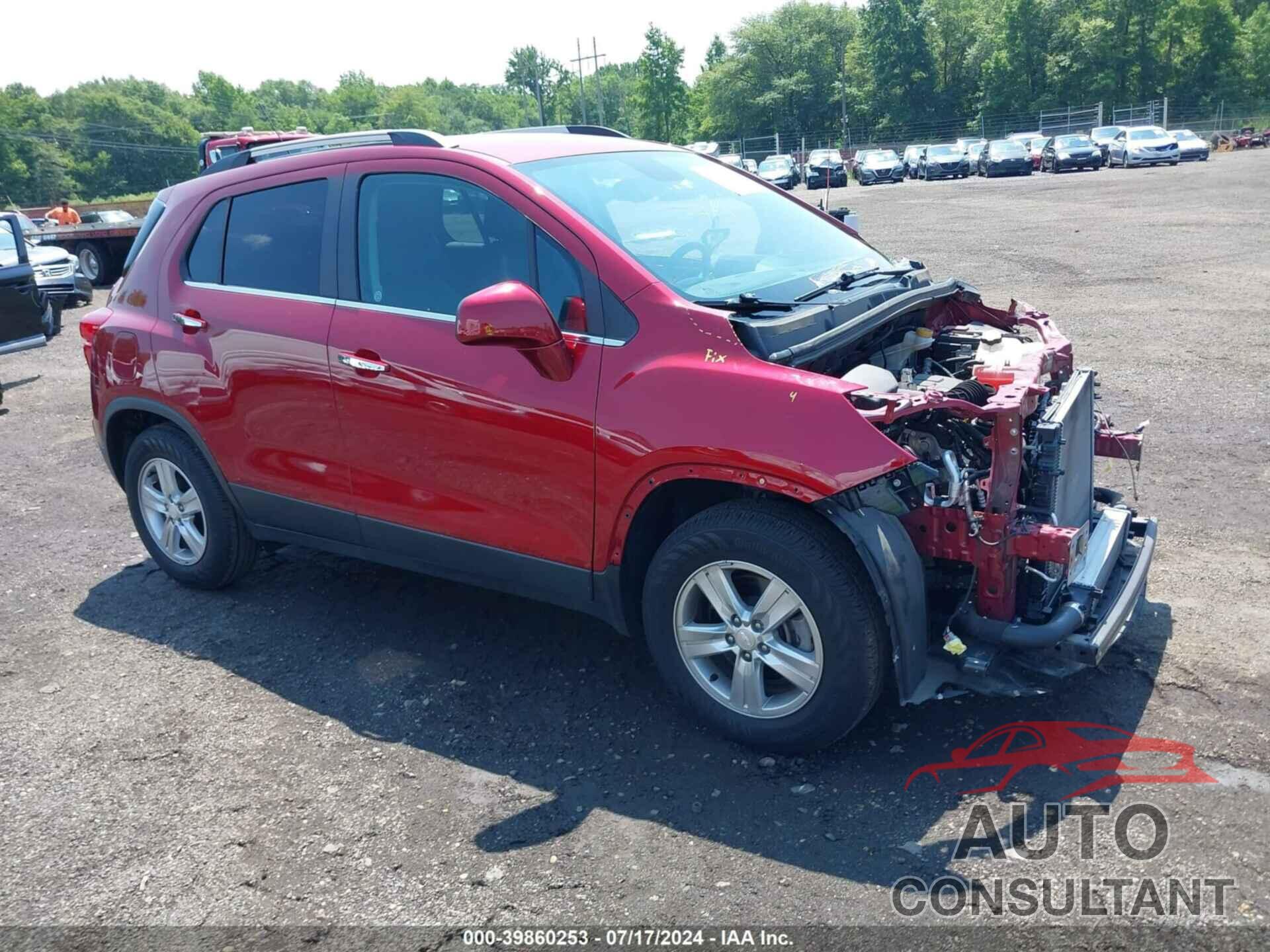 CHEVROLET TRAX 2020 - 3GNCJLSB8LL191885