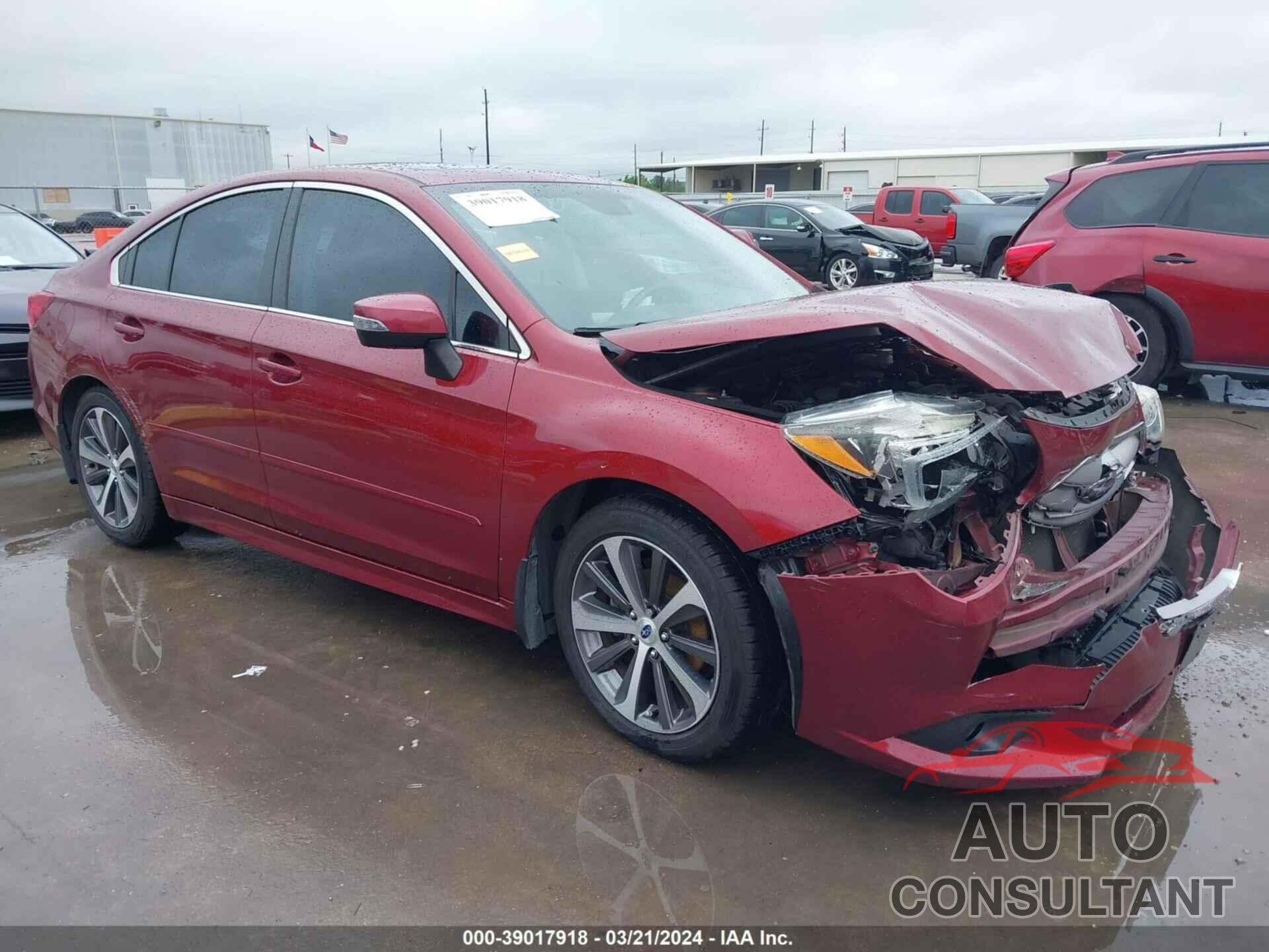 SUBARU LEGACY 2016 - 4S3BNBN62G3024778