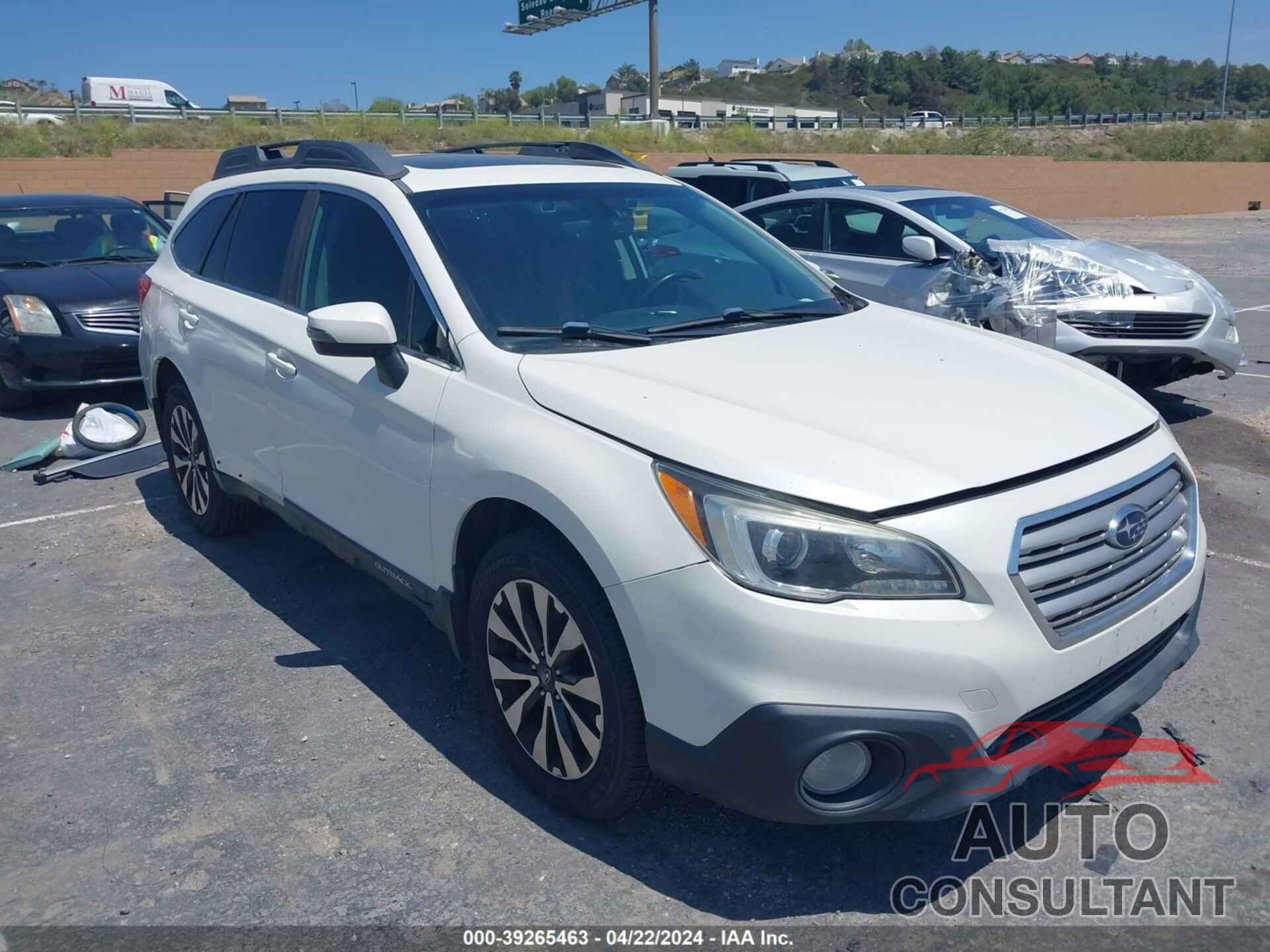 SUBARU OUTBACK 2017 - 4S4BSENC4H3286699